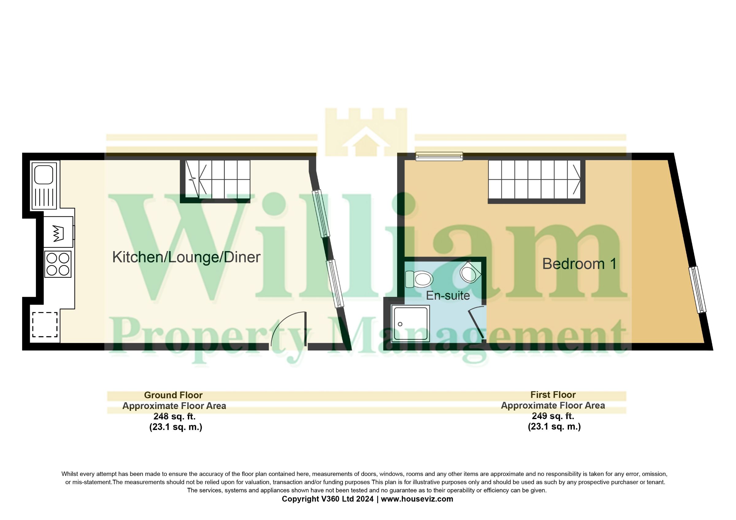 111b West Street, Faversham floorplan