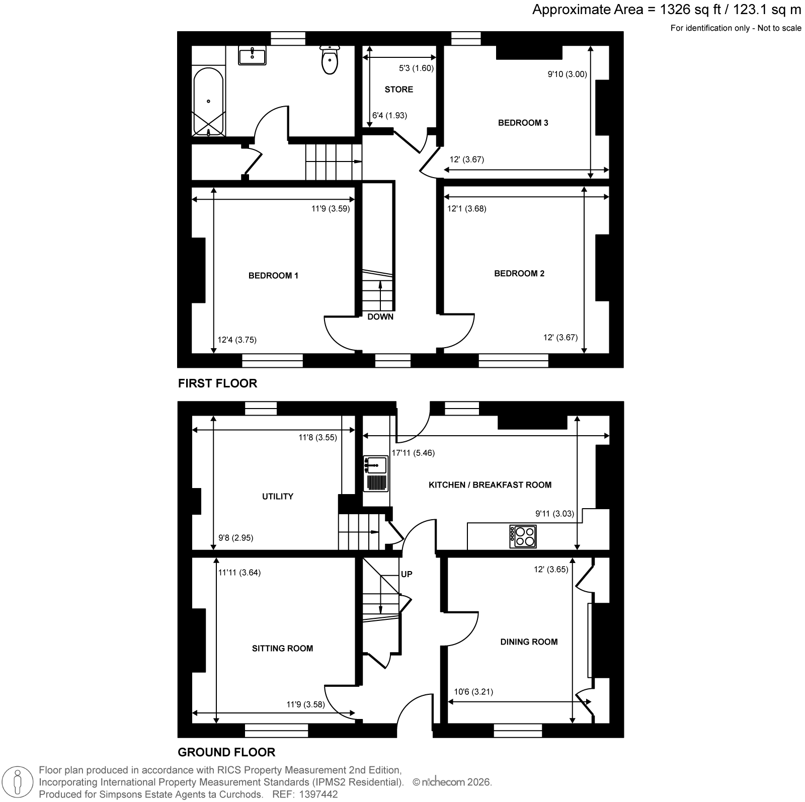 8, Tannery Lane, Bramley floorplan