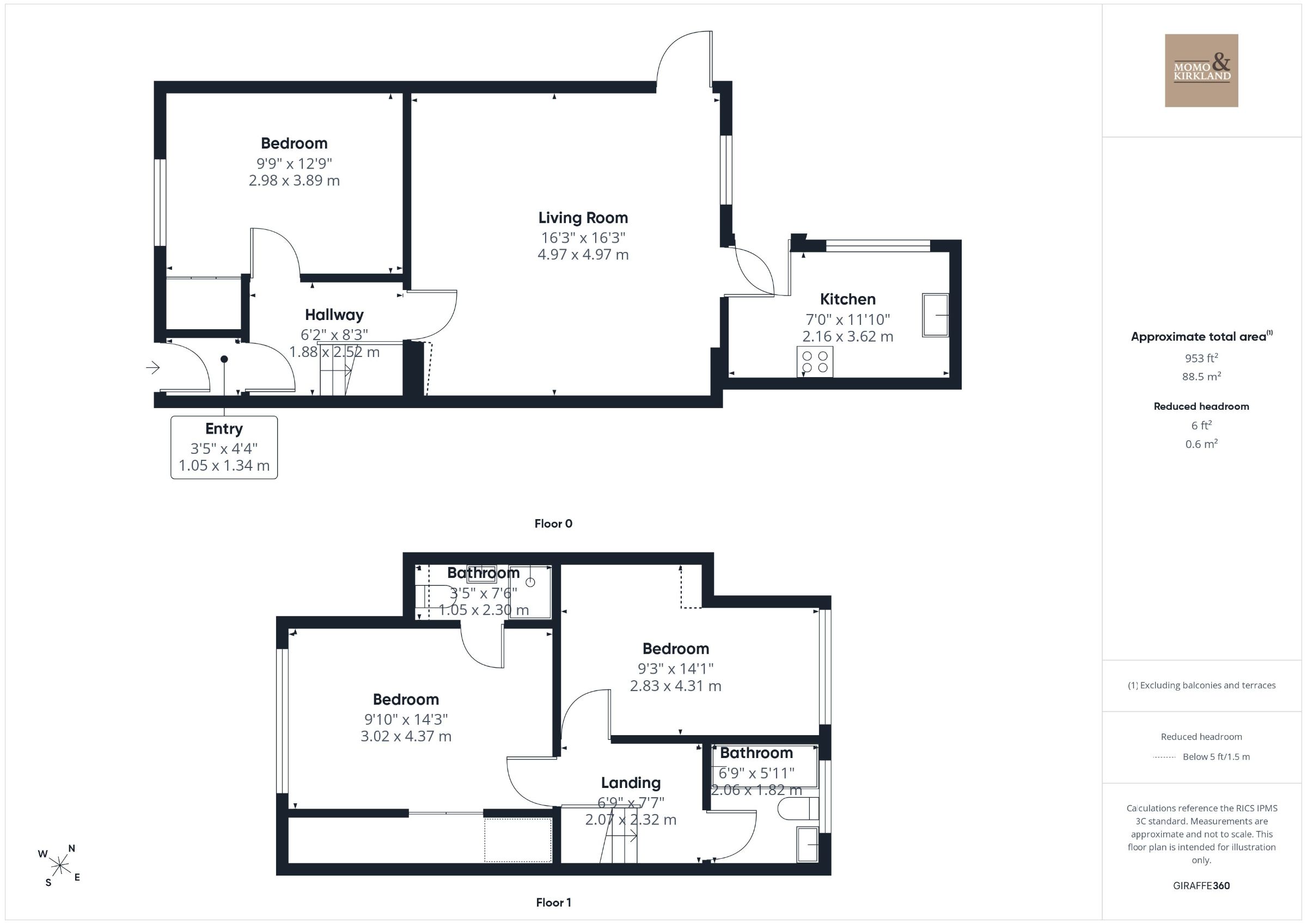 76 Biggar Road, Motherwell floorplan
