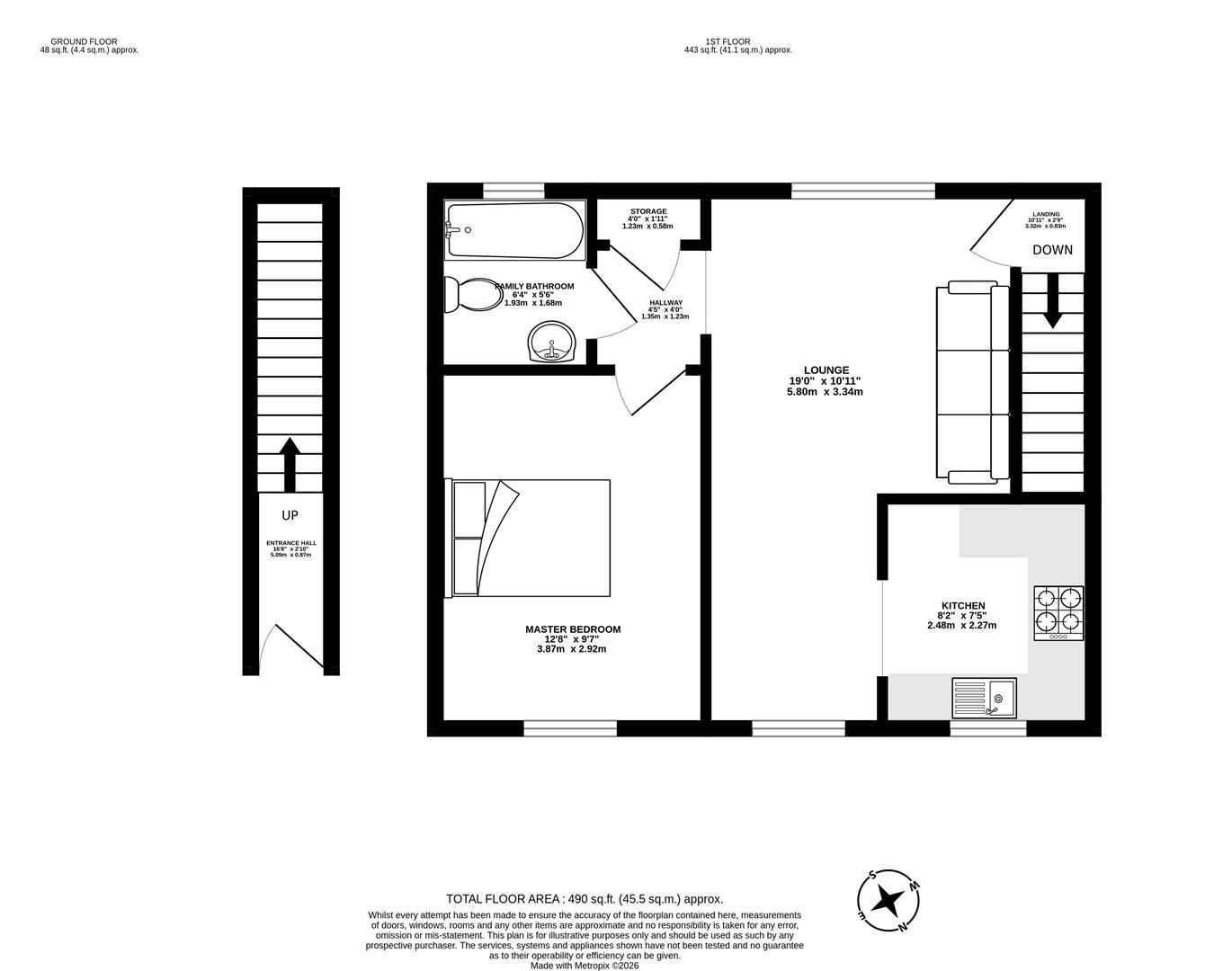 5, Rosewood Close, Chorley floorplan