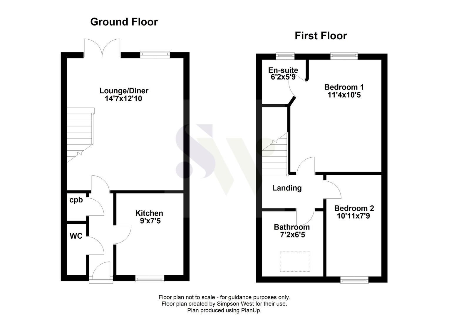 11, Rushton Mews, Corby floorplan