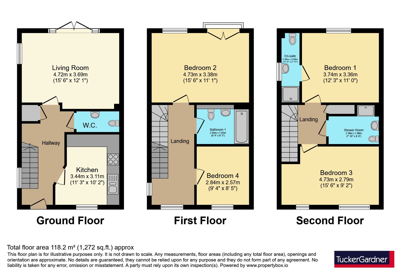 Temple Road, Cambridge floorplan