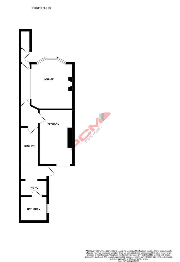 103A, Queens Road, Hastings floorplan