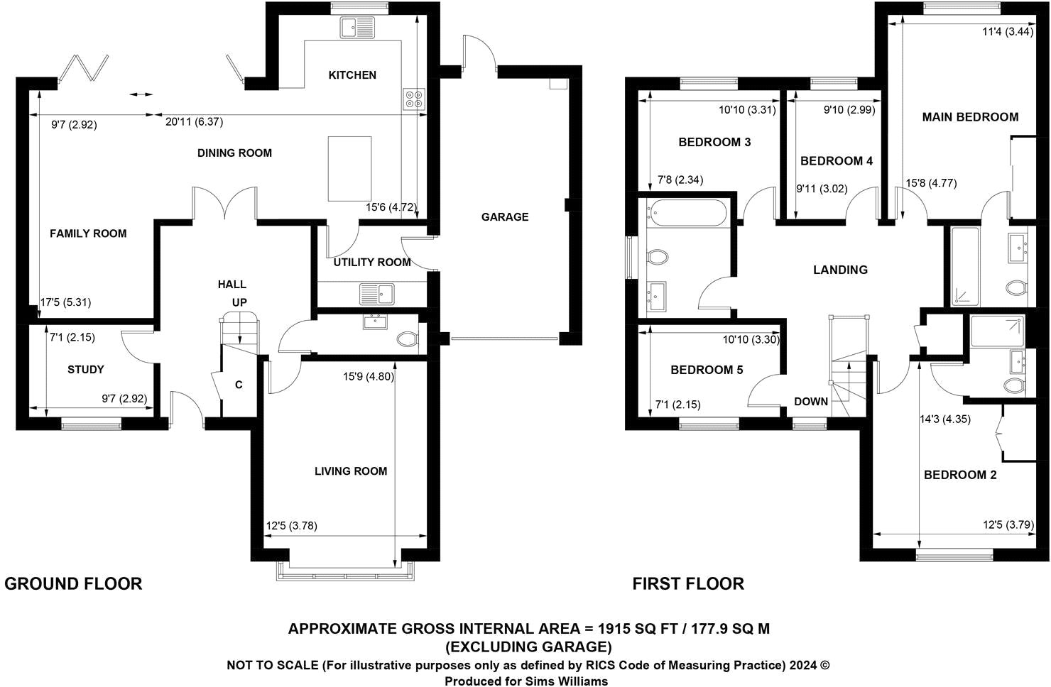 23, Summer Close, Chichester floorplan