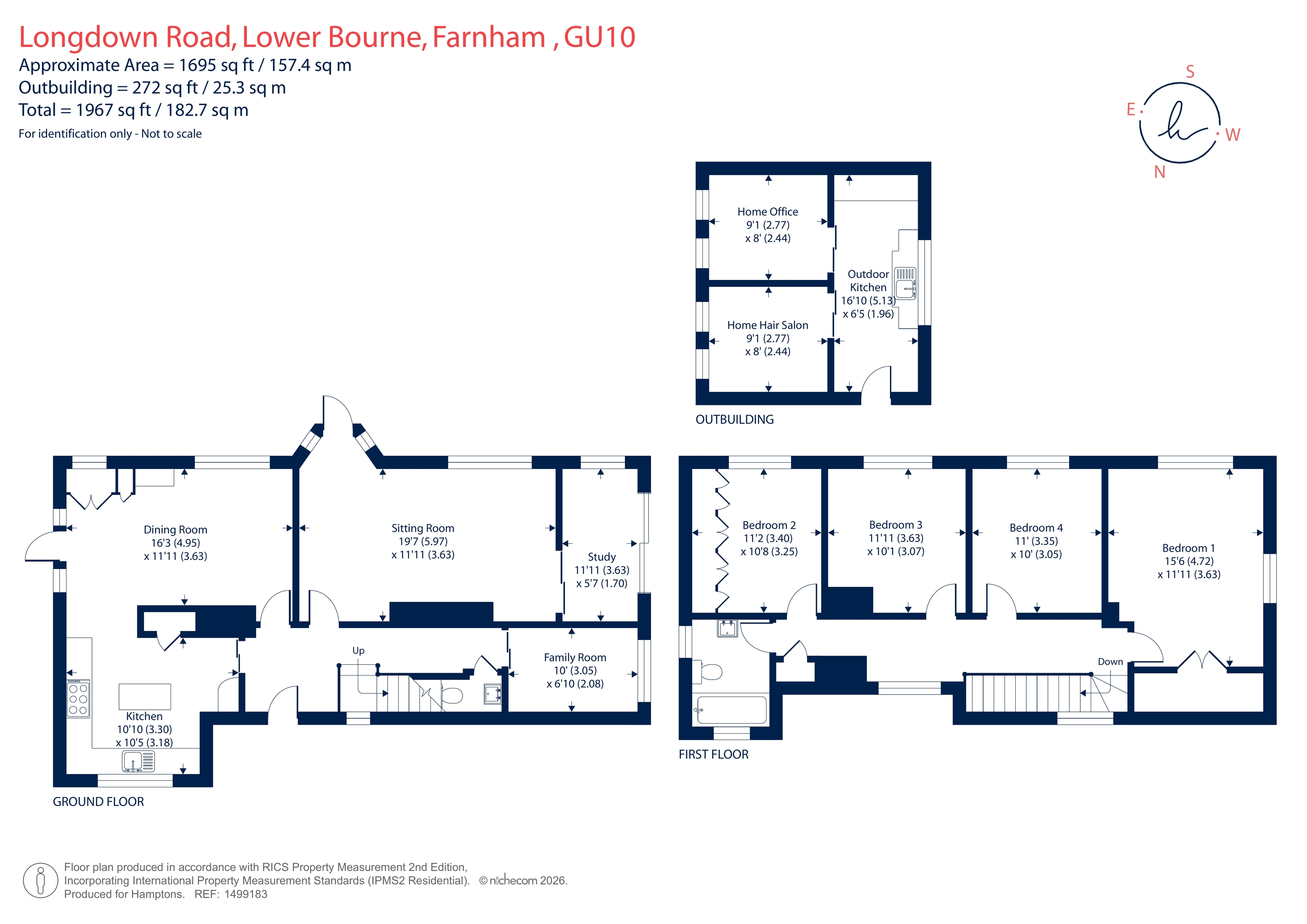 Farhill House, 2, Longdown Road, Lower Bourne, Farnham floorplan