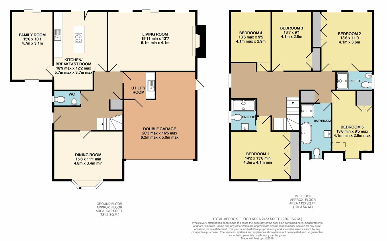 5 Bedrooms Detached house for sale in Berberry Drive, Flitton MK45