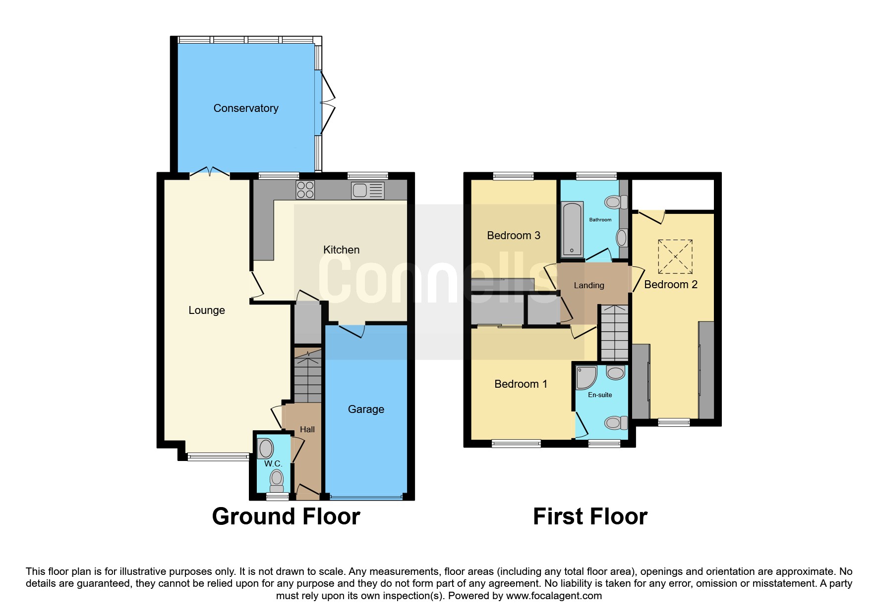 Bream Close, Wednesfield, Wolverhampton WV10 floorplan