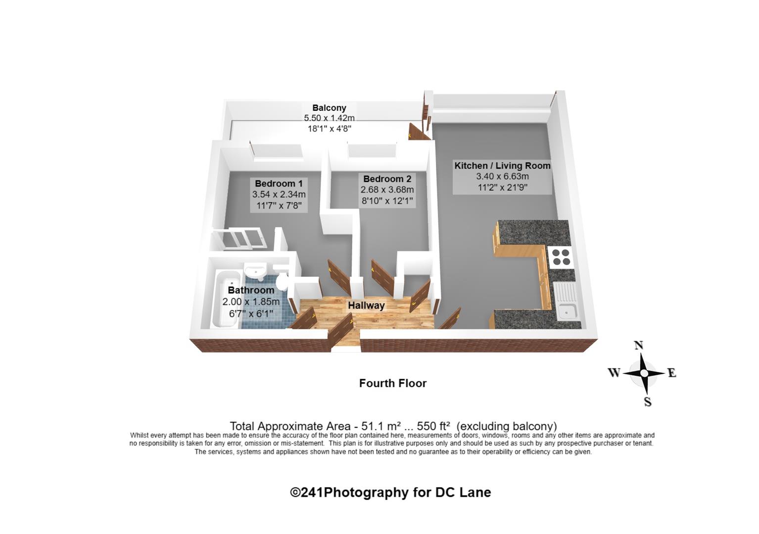 Flat 18, East Quay House, Marrowbone Slip, Plymouth floorplan