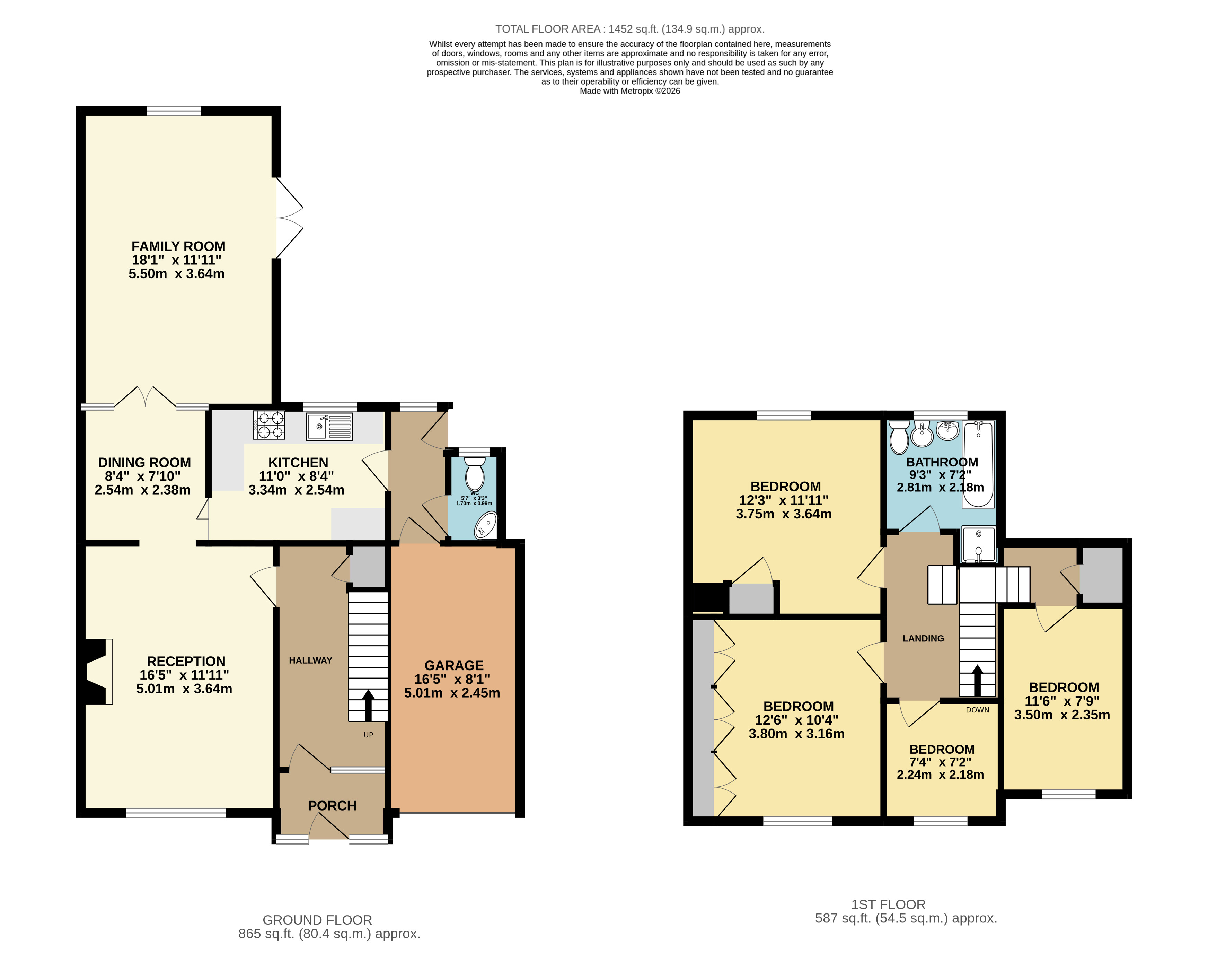 72, Coombe Bridge Avenue, Bristol floorplan