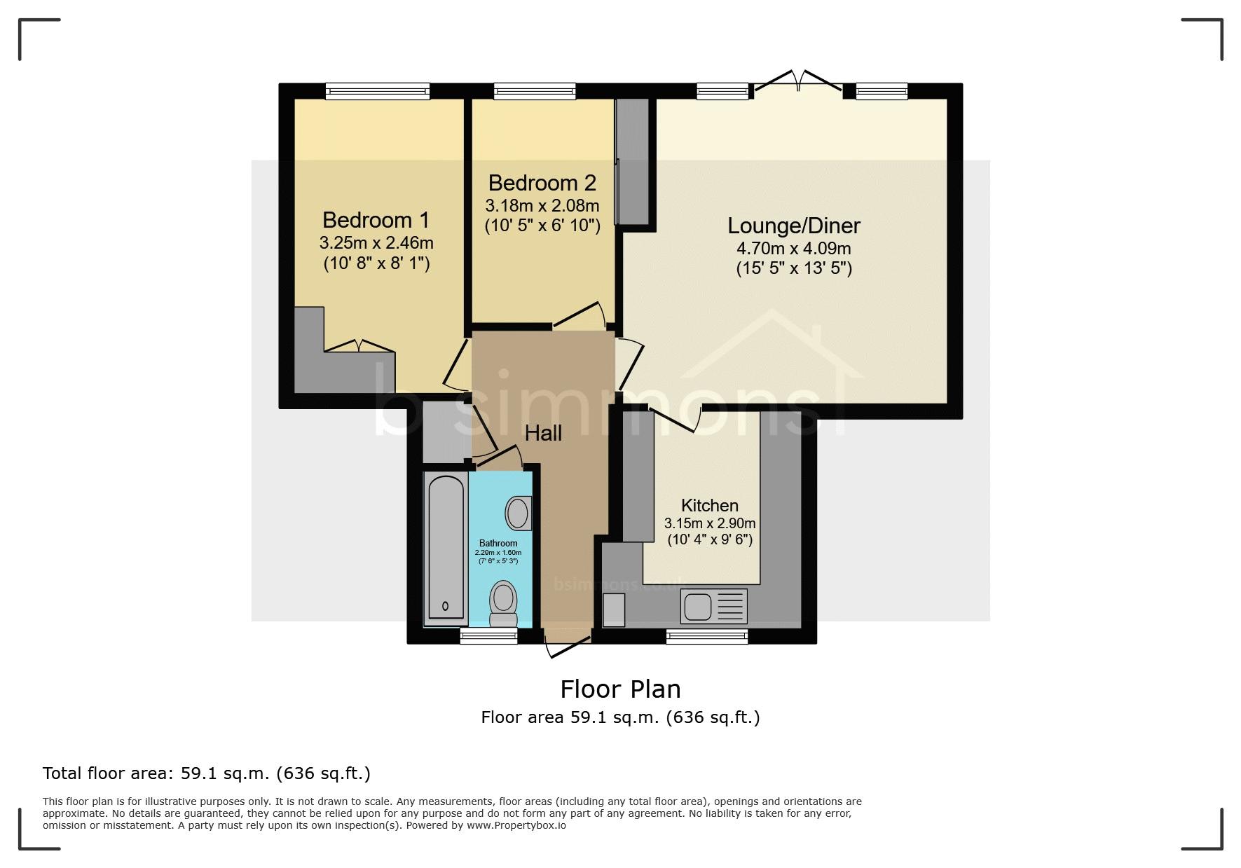 10, Harrogate Court, Slough floorplan