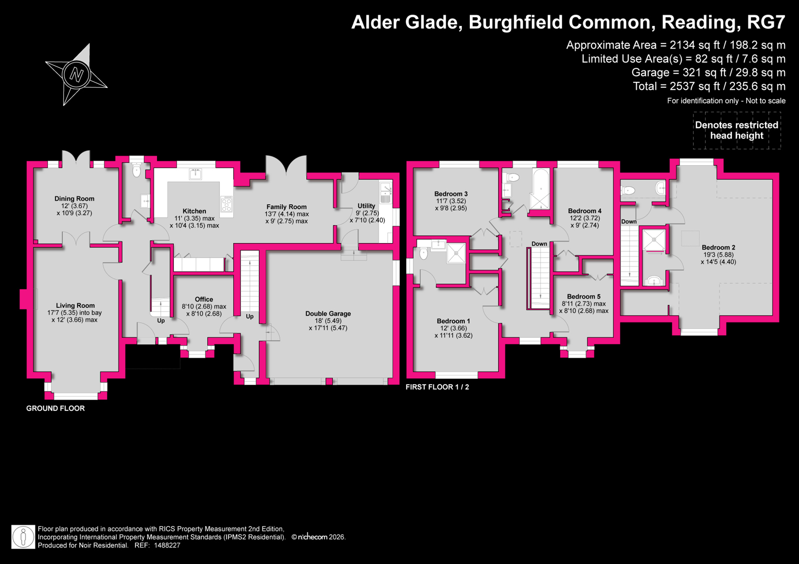 12, Alder Glade, Reading floorplan