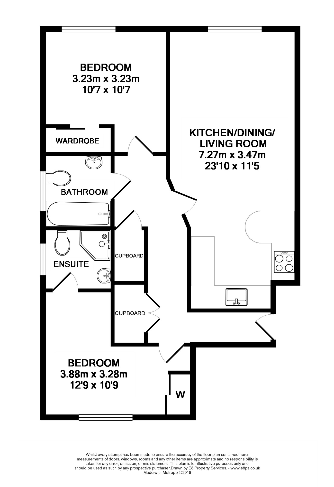 2 Bedrooms Flat to rent in Lark Hill, Oxford OX2