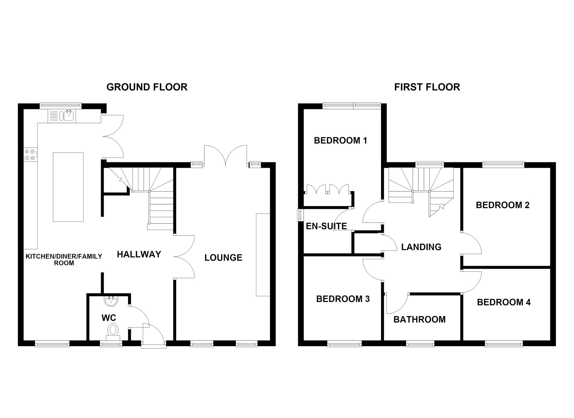 30 Heol Stradling, Bridgend floorplan