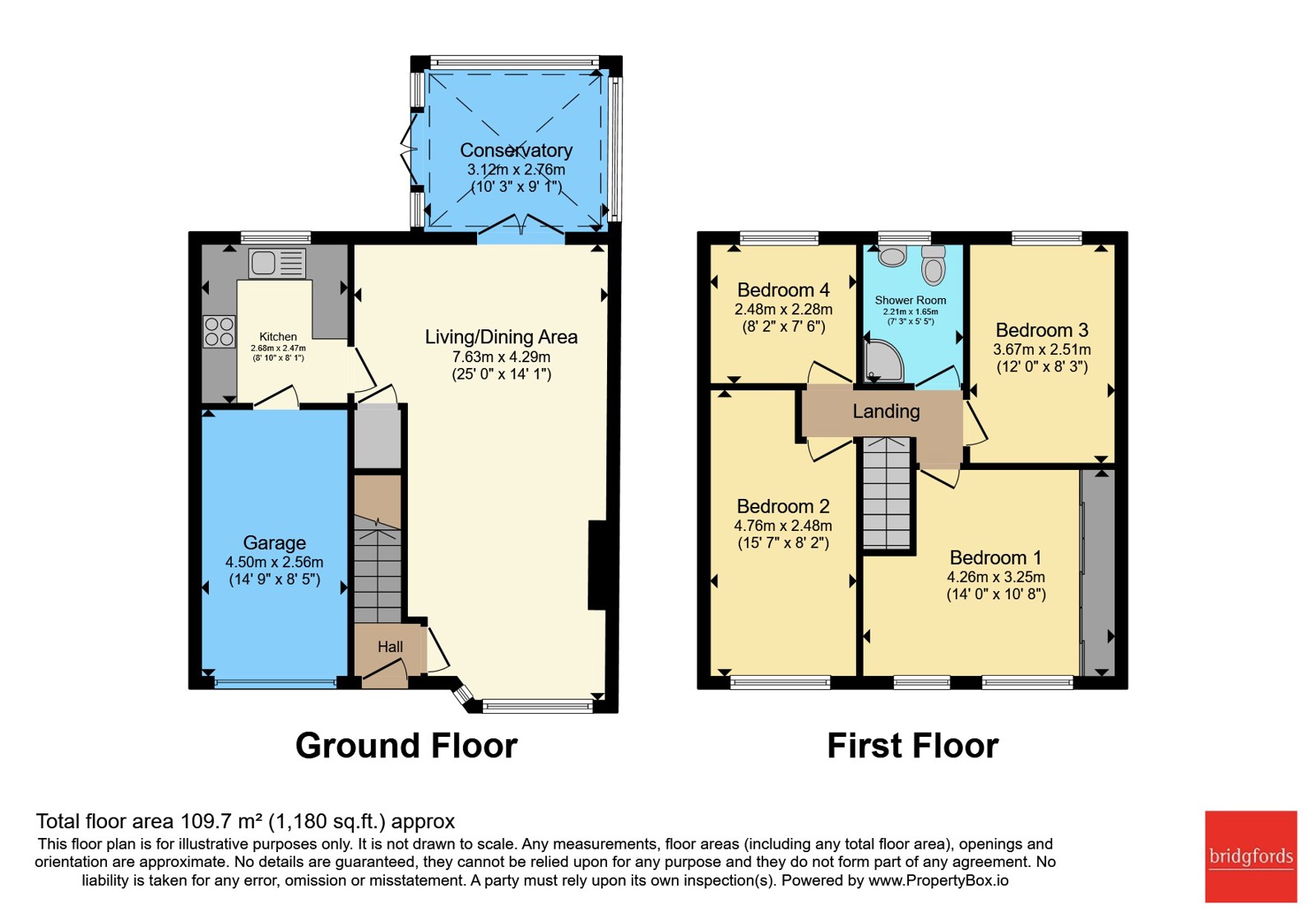 13, Buckingham Road, Manchester floorplan