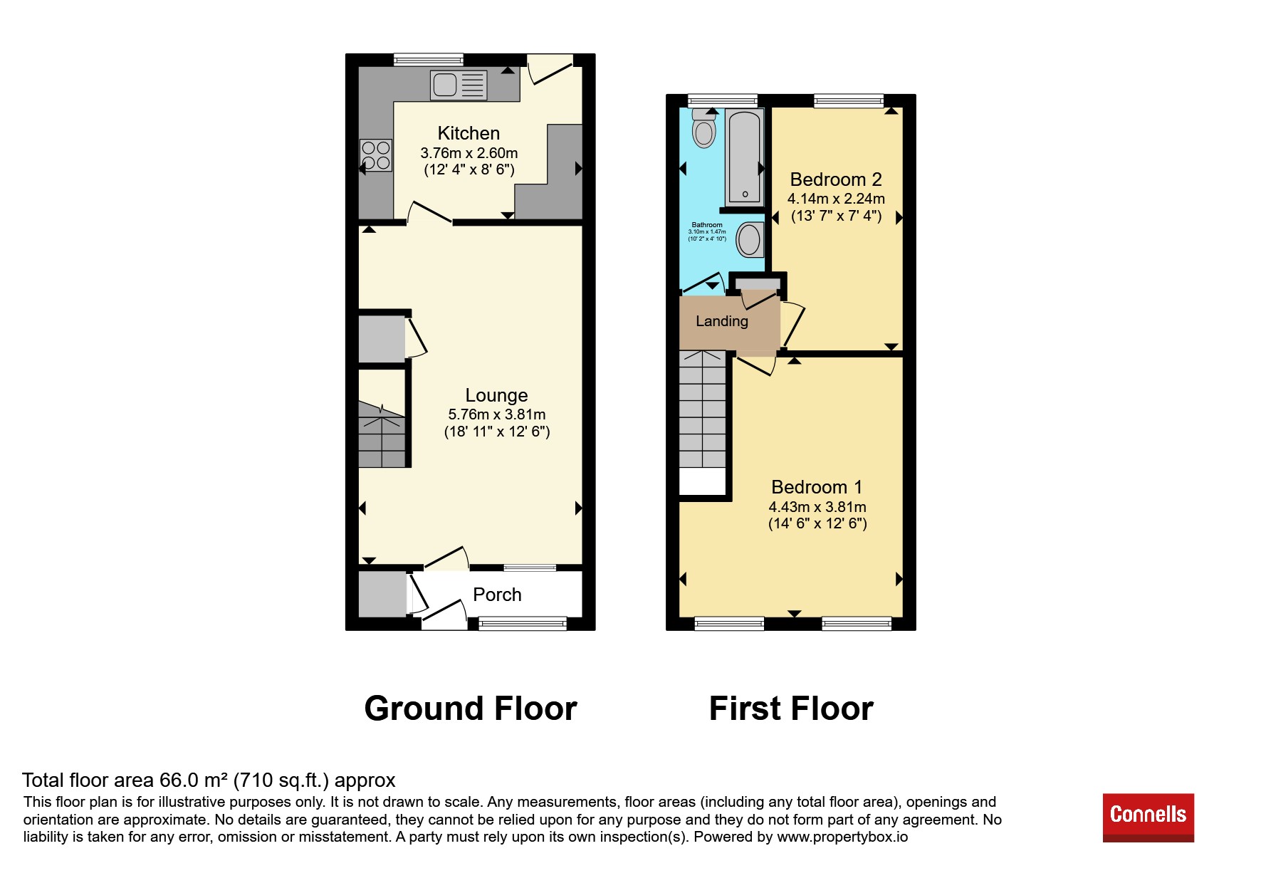 6, The Courtyard, East Grinstead floorplan