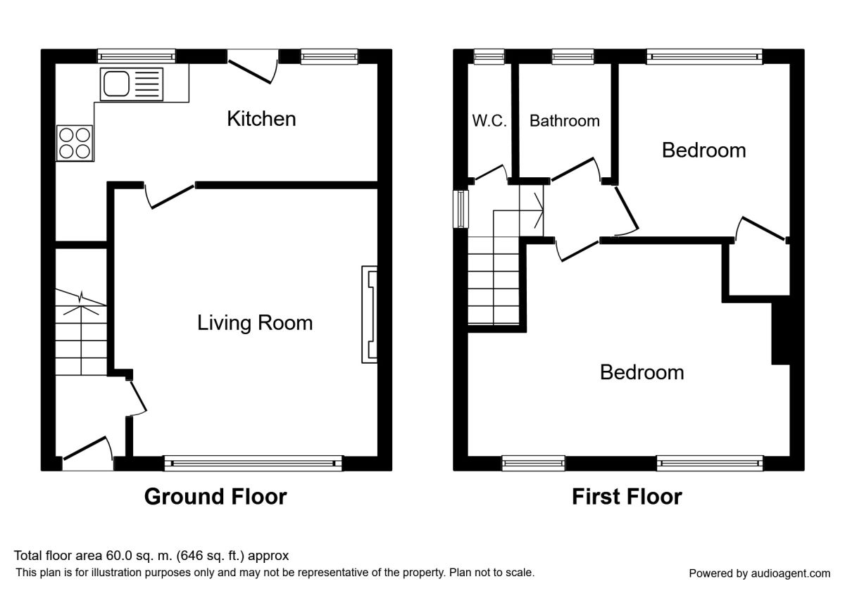 1 Bedrooms Terraced house for sale in Windy Grove, Wilsden, Bradford BD15