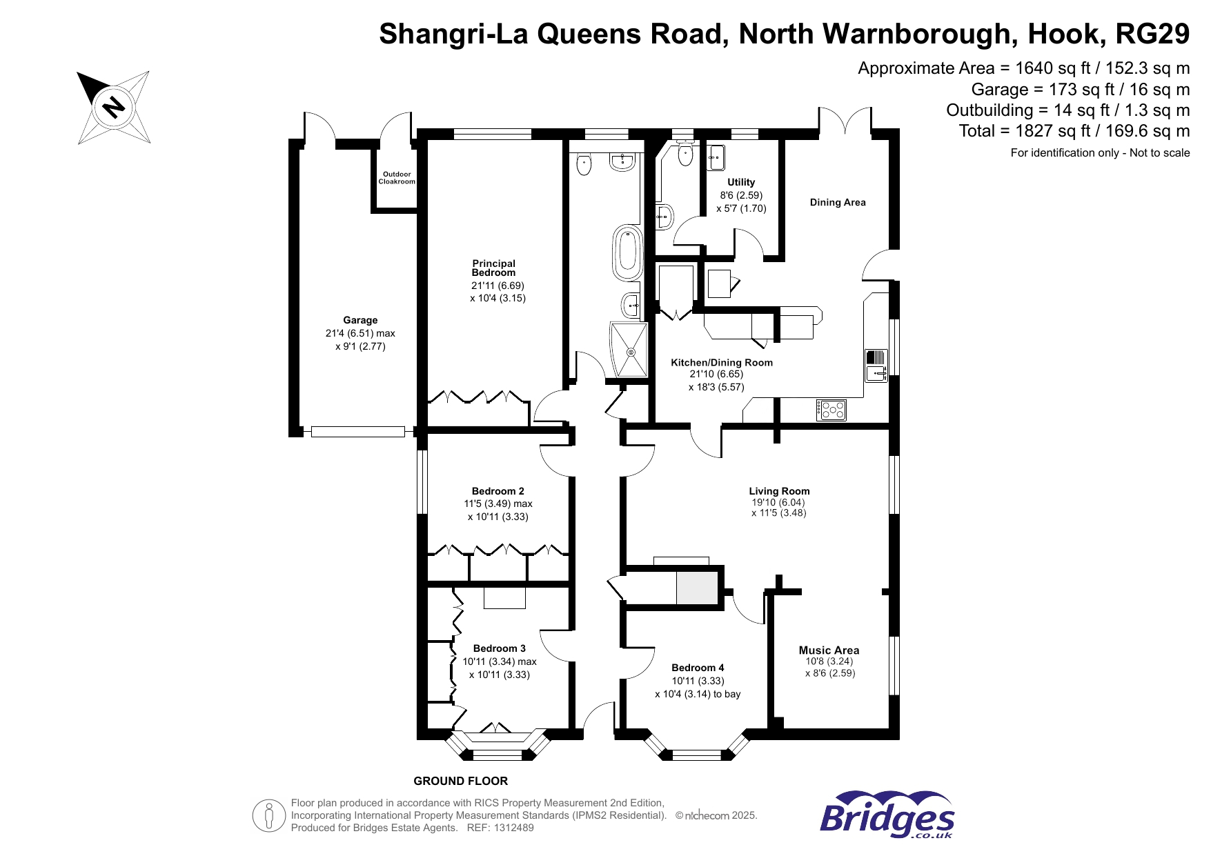 Shangri-La,, Queens Road, Hook floorplan