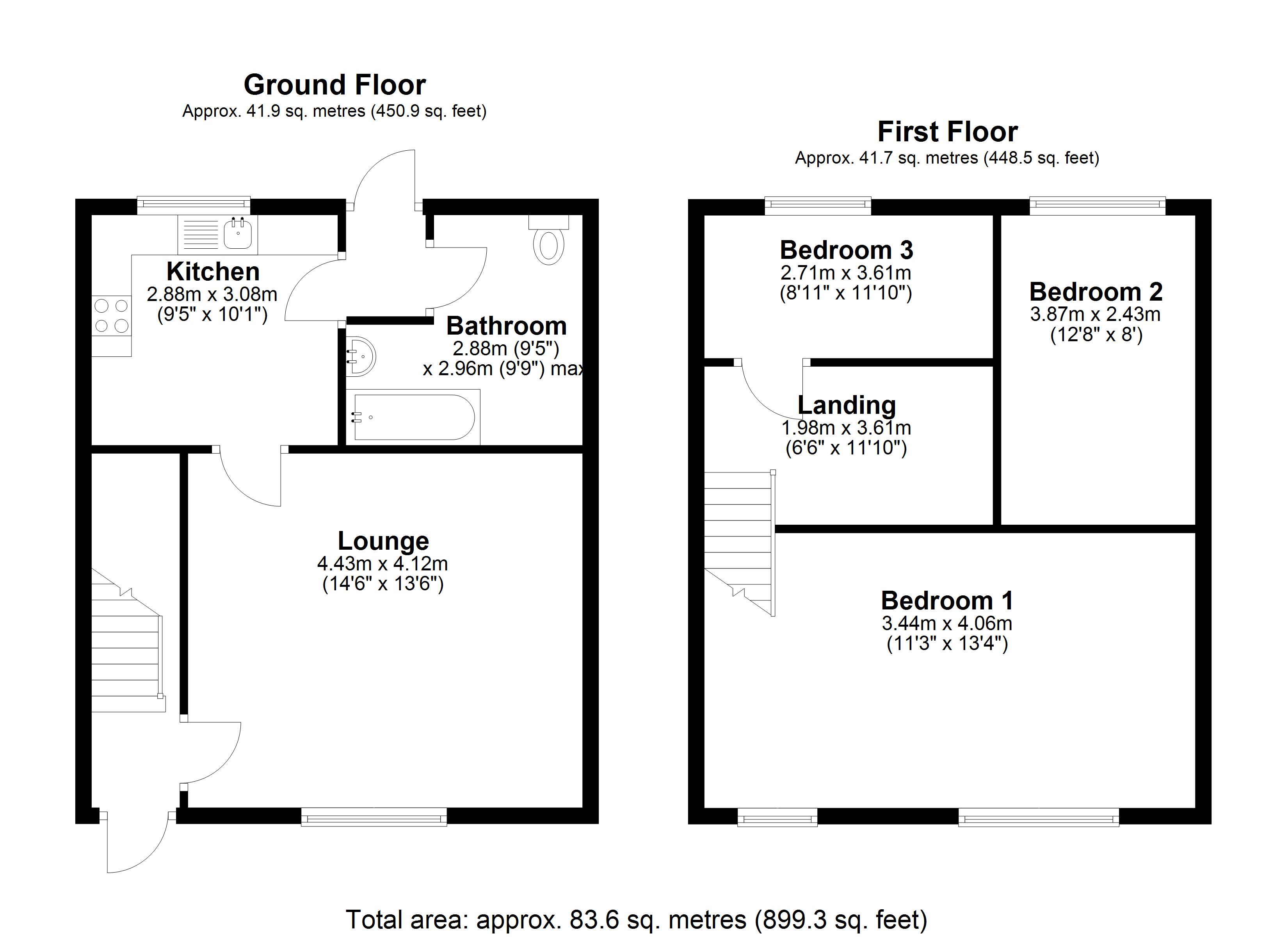 137, Wayfield Road, Chatham floorplan