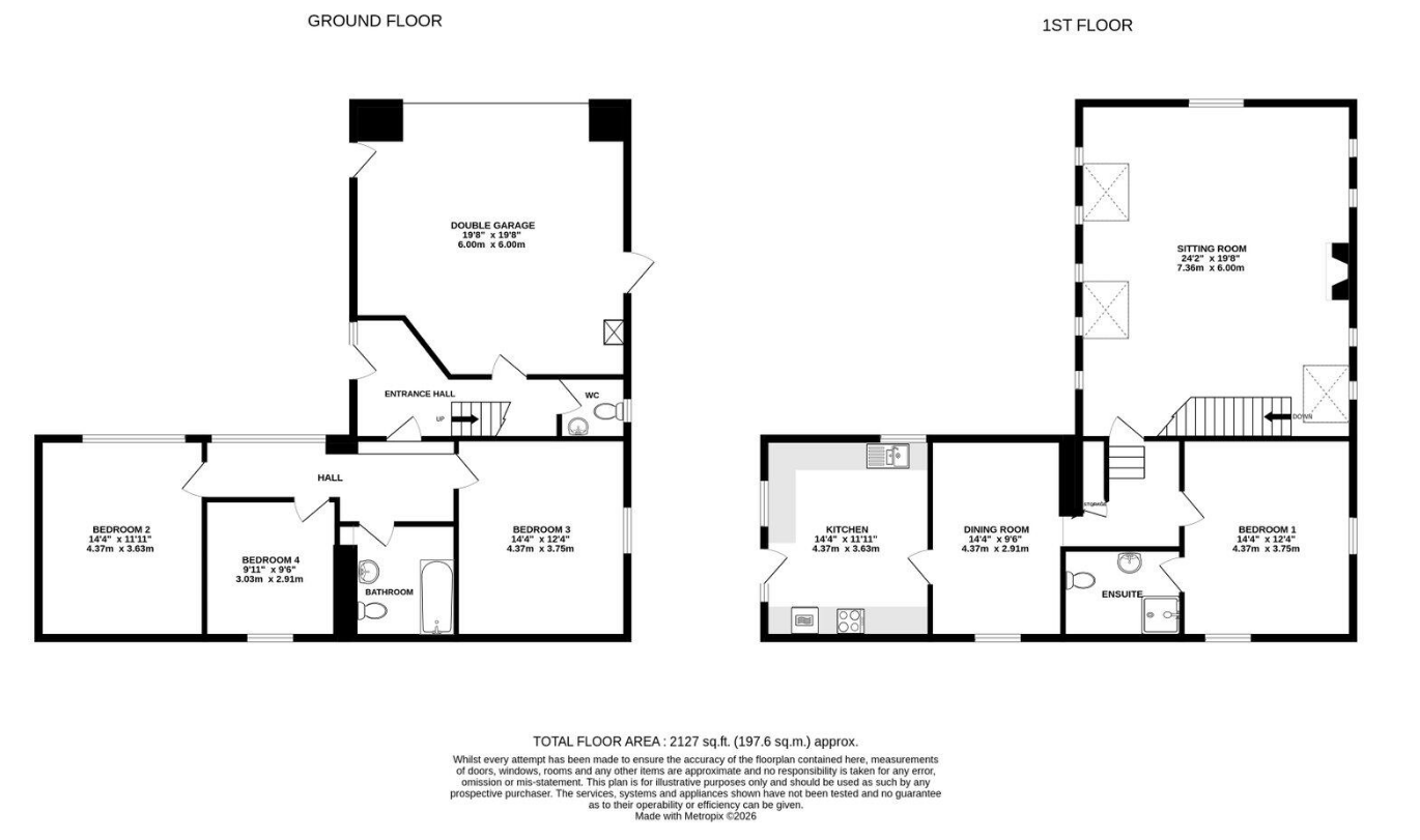10, Manor Court, Hereford floorplan