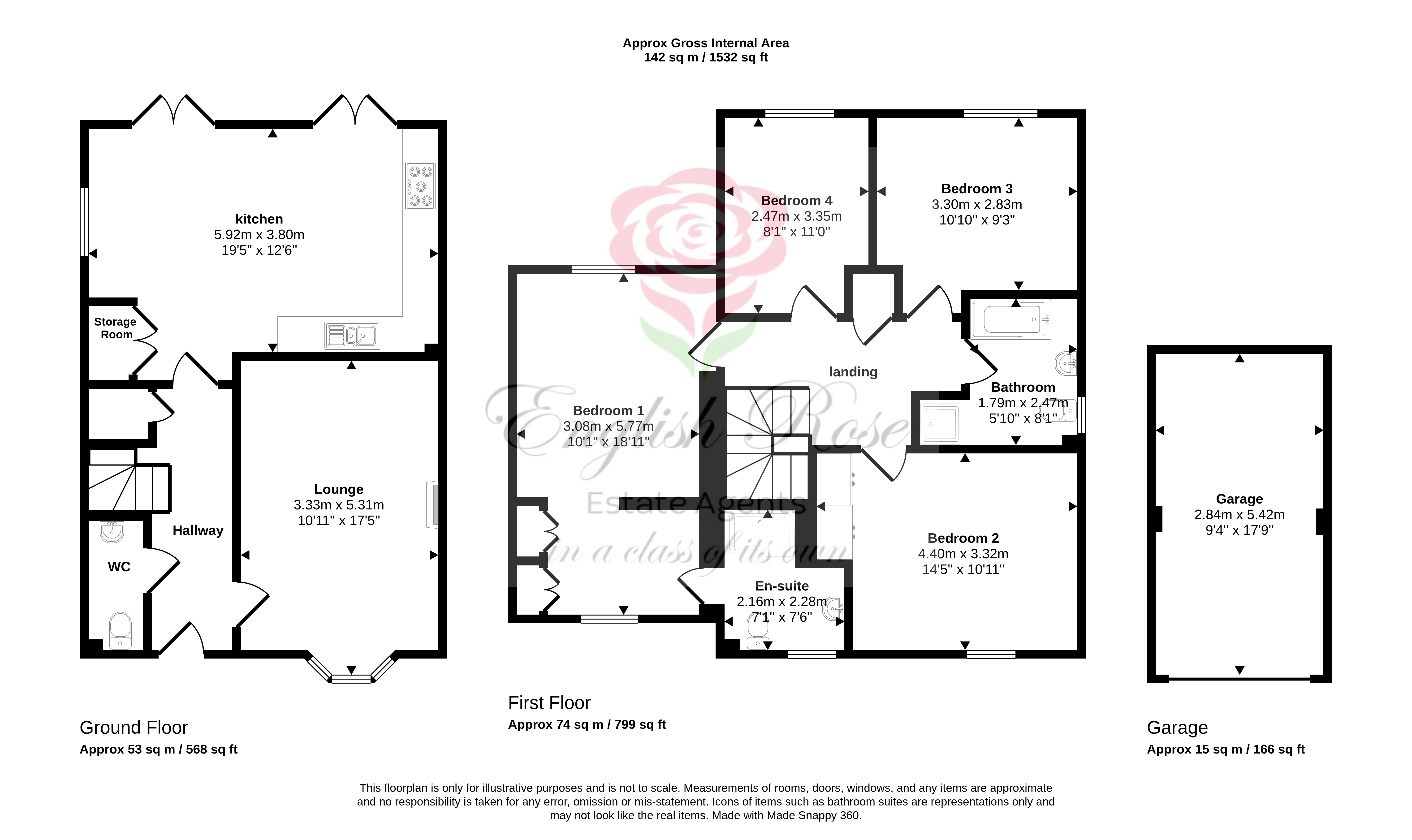 40, Sylvan Avenue, Kirkby In Ashfield floorplan