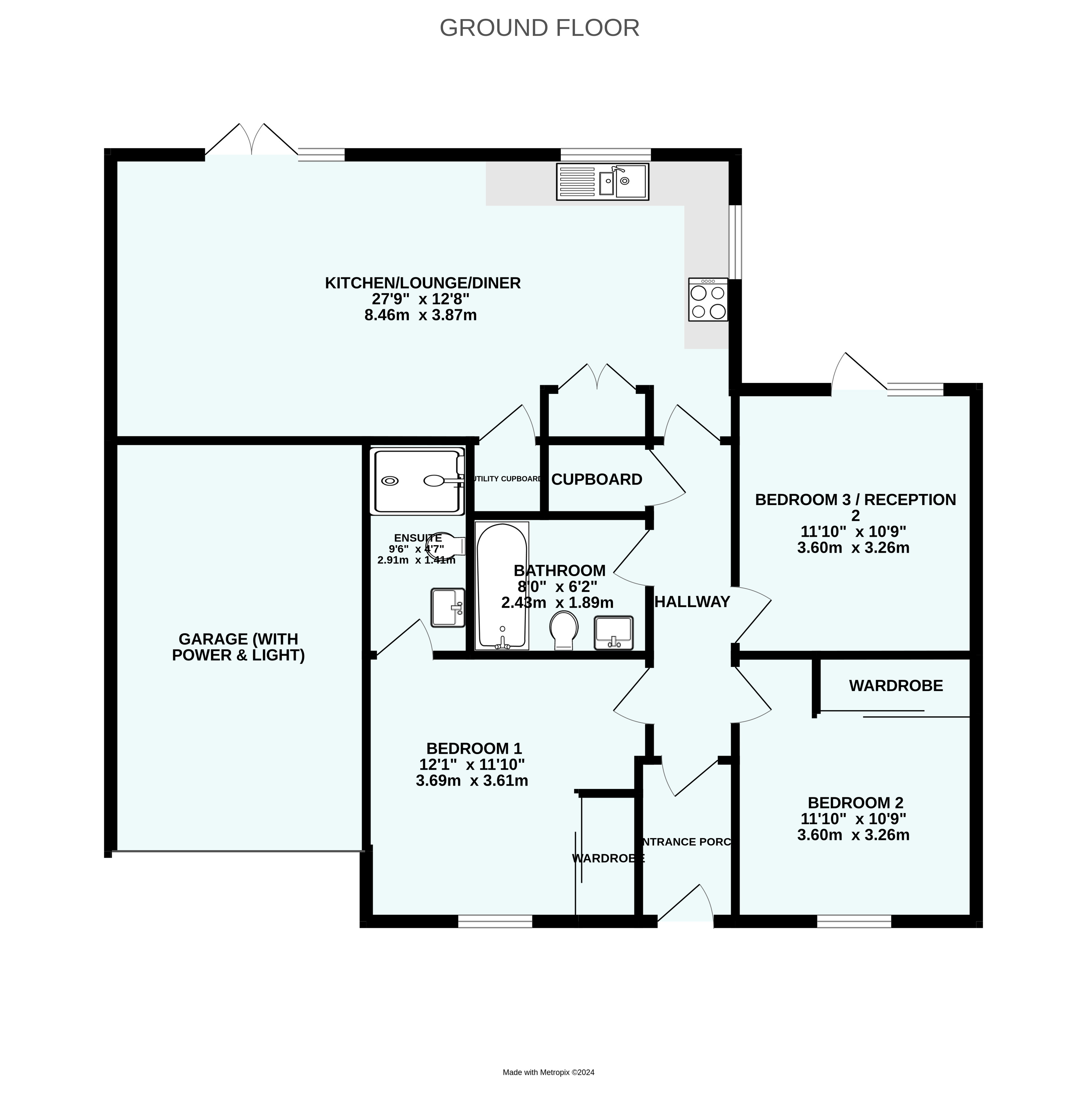 5, Sadler Green, Newton Abbot floorplan