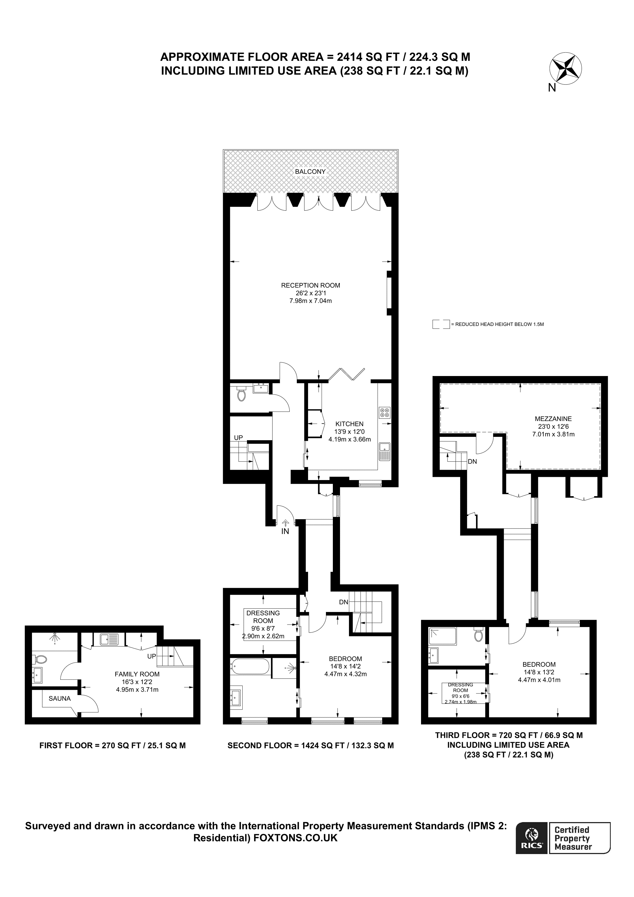 Lancaster Gate, Lancaster Gate, London W2, 3 bedroom flat to rent