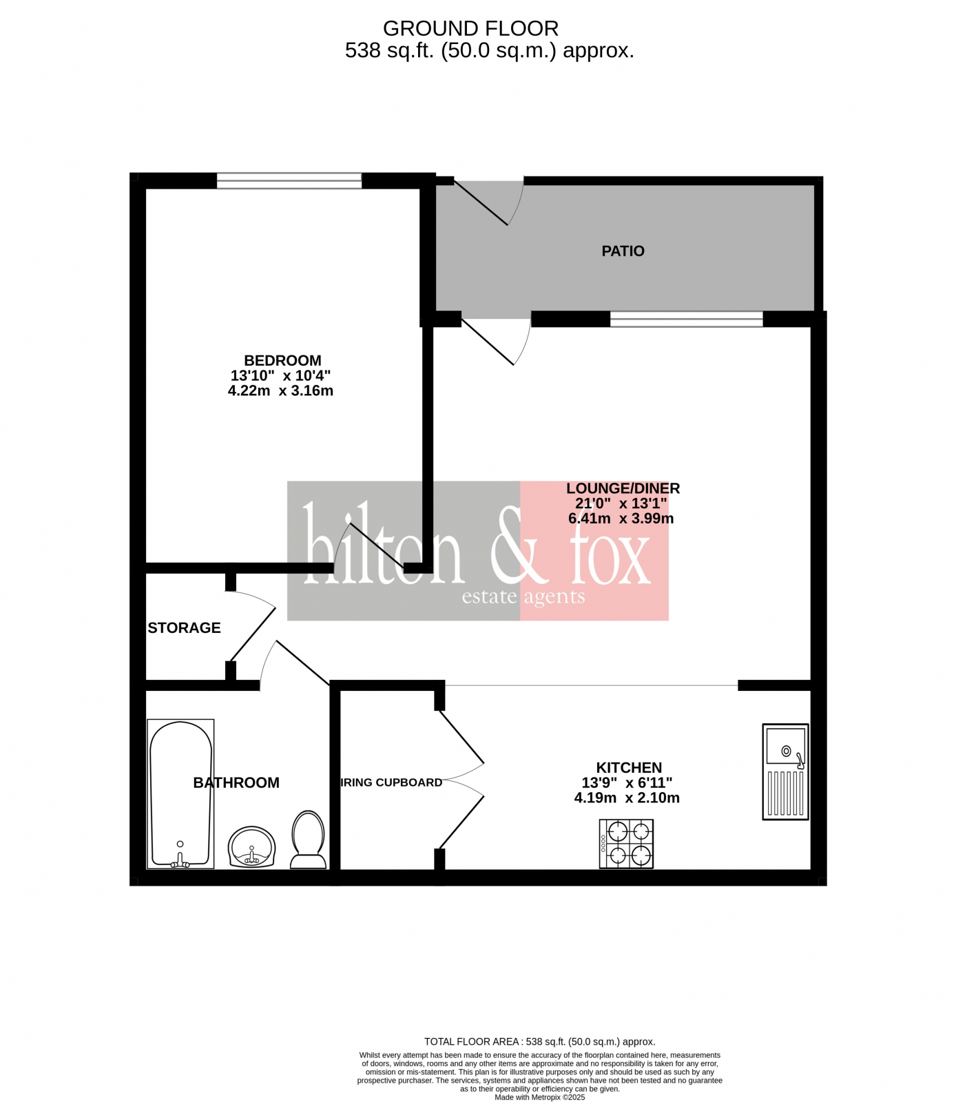 Flat 2, Signia Court, Wembley floorplan