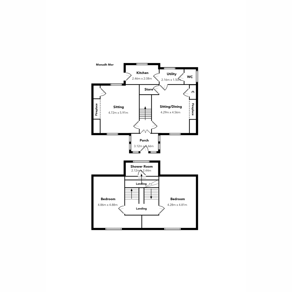 Monadh mor, Clachan, Argyll & Bute floorplan