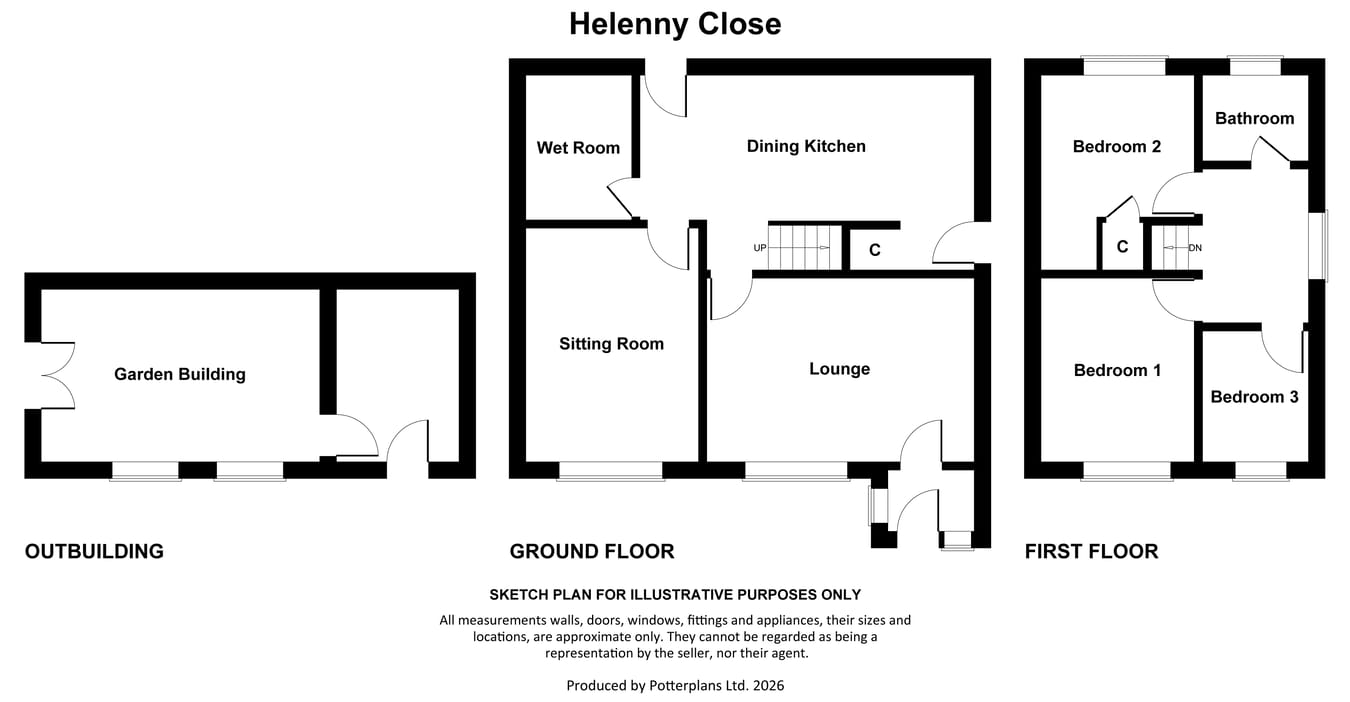 1, Helenny Close, Wolverhampton floorplan