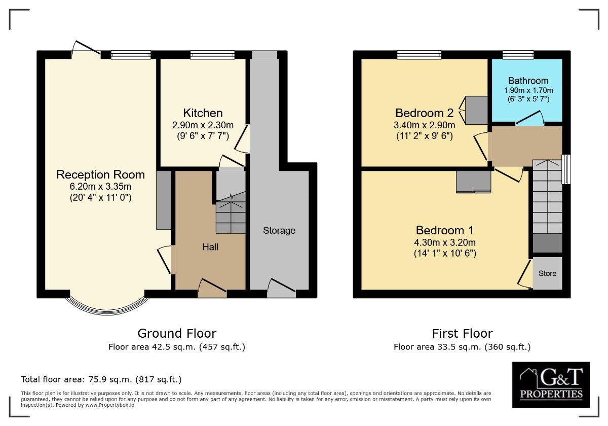 8 Coppice Close, Wolverhampton floorplan