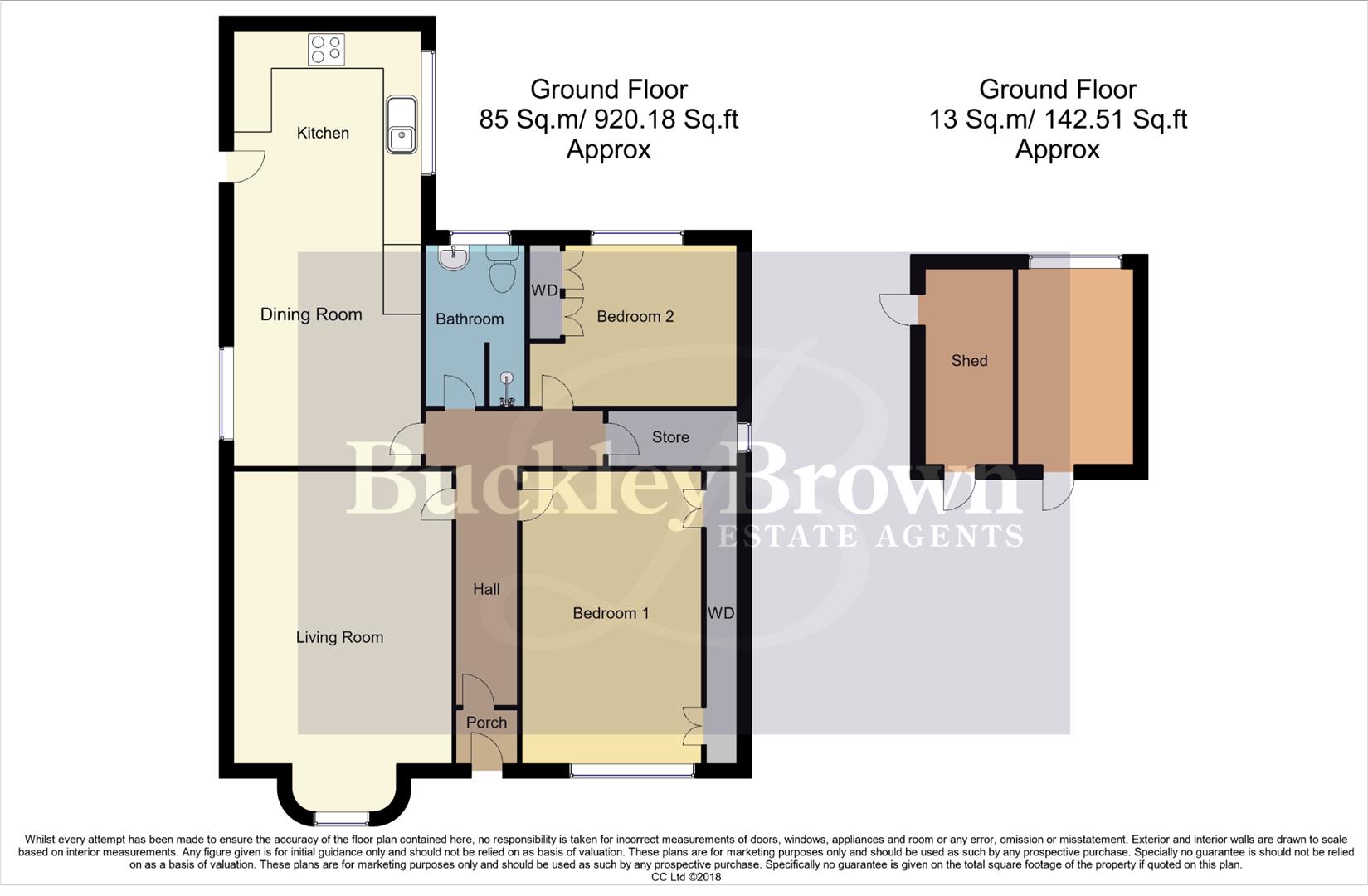 197, Langwith Road, Chesterfield floorplan