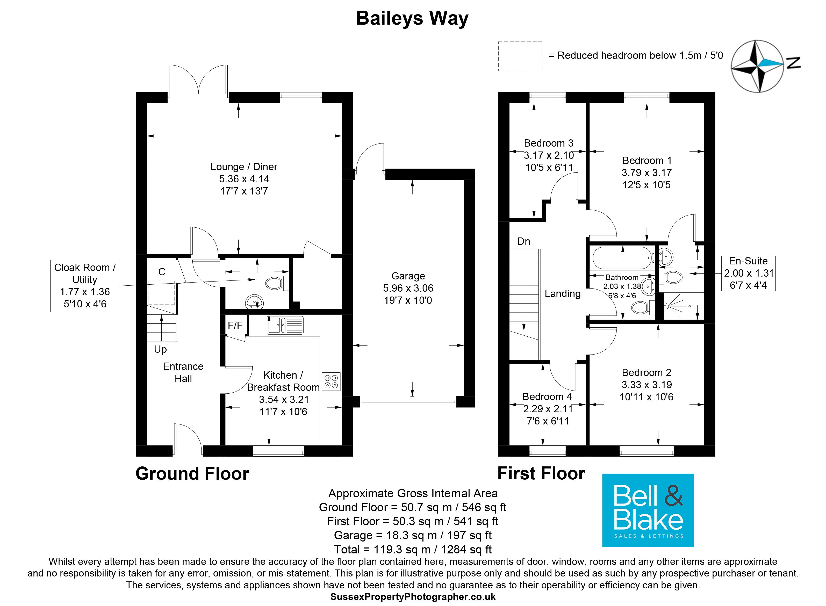 18, Baileys Way, Chichester floorplan