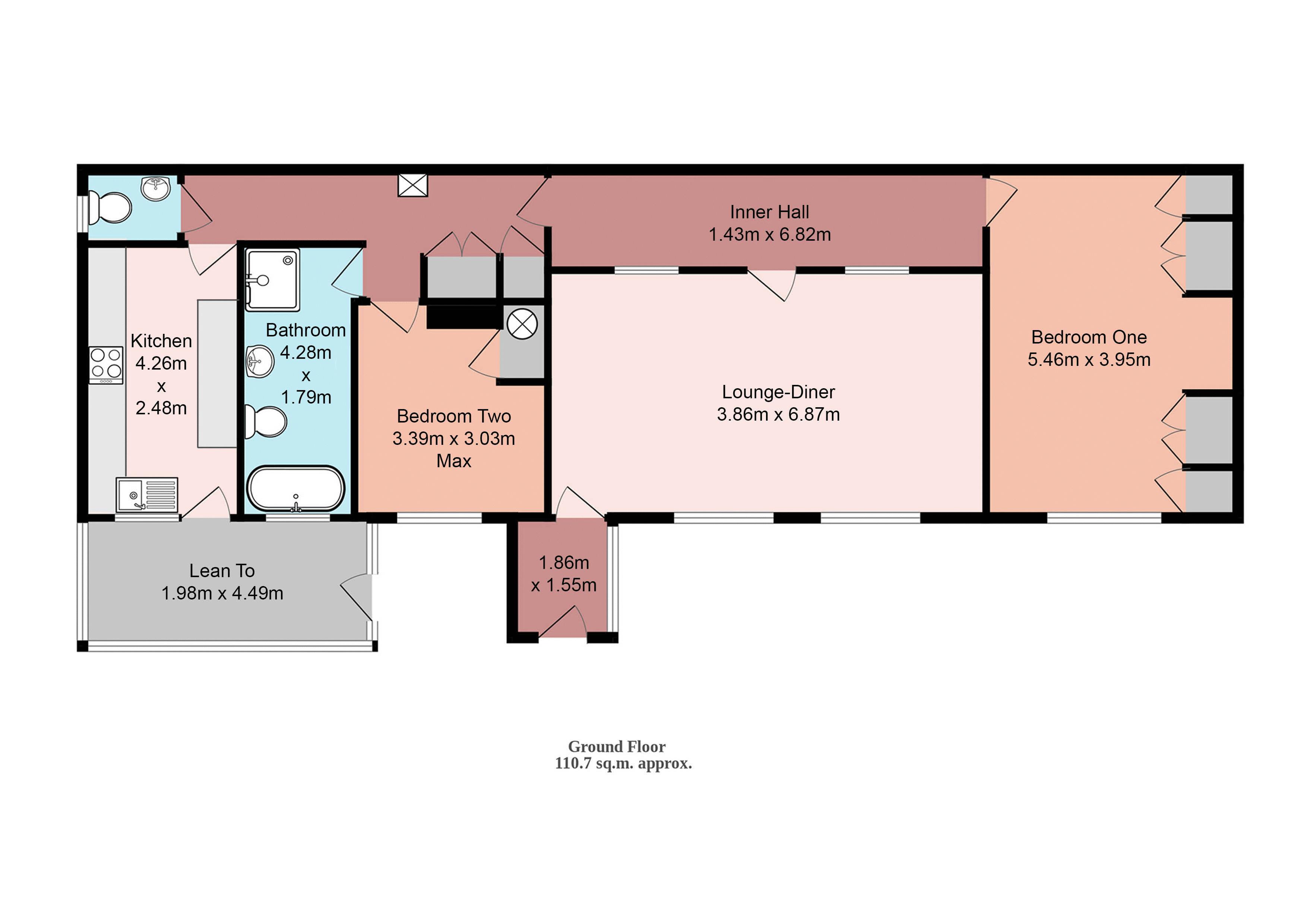 75, Ringwood Road, Southampton floorplan