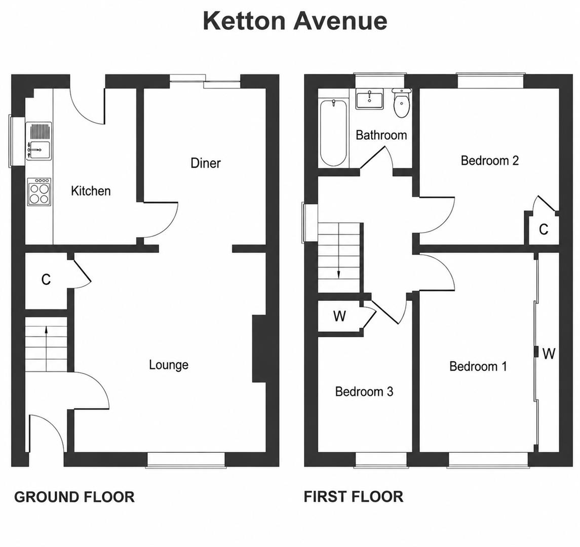 4, Ketton Avenue, Darlington floorplan