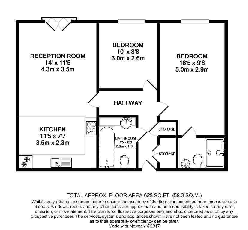 2 Bedrooms Flat to rent in Glade Court, Harefield Road, Uxbridge UB8