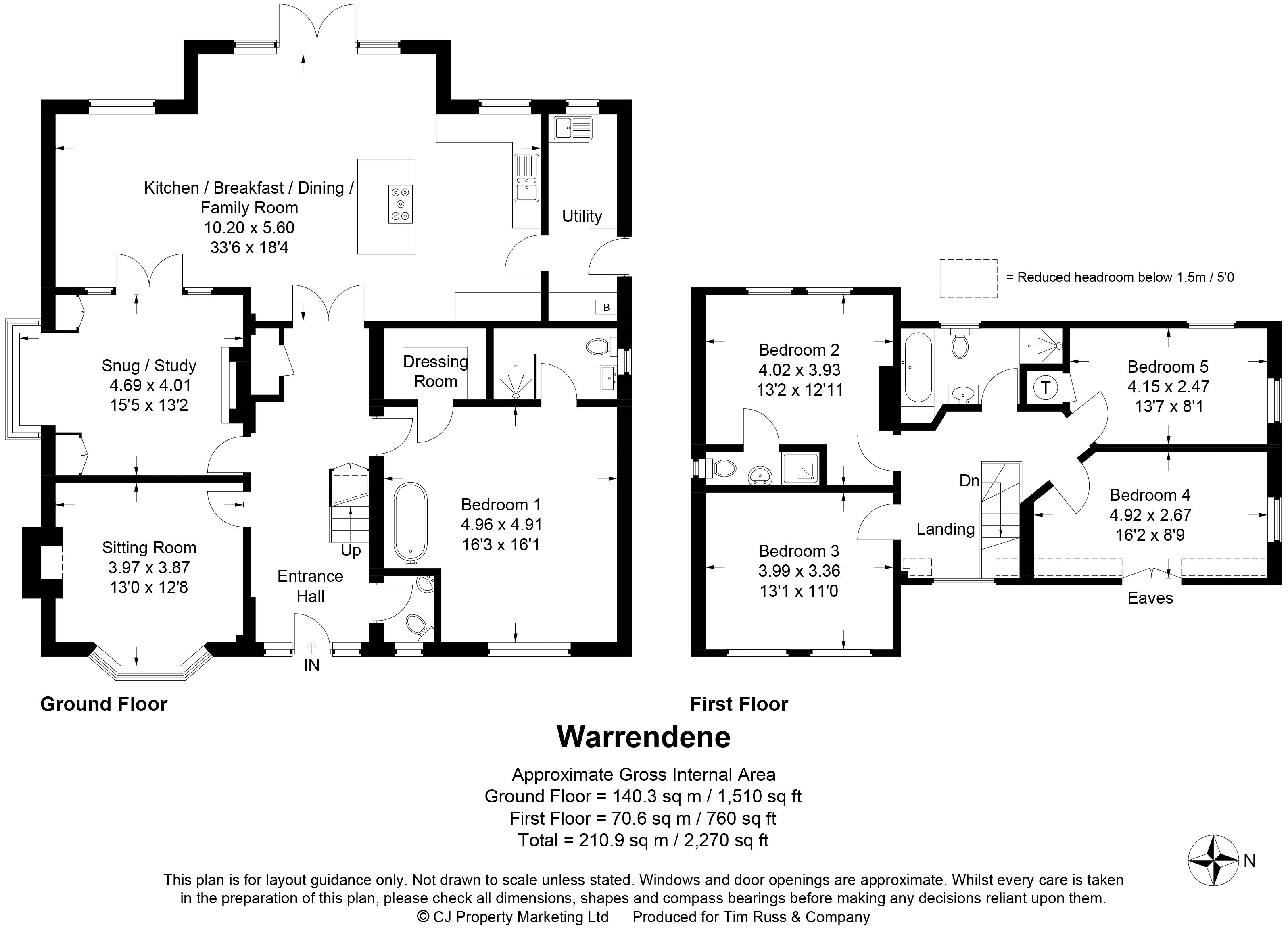 Warrendene Road, Hughenden Valley, High HP14, 5 bedroom detached house for sale