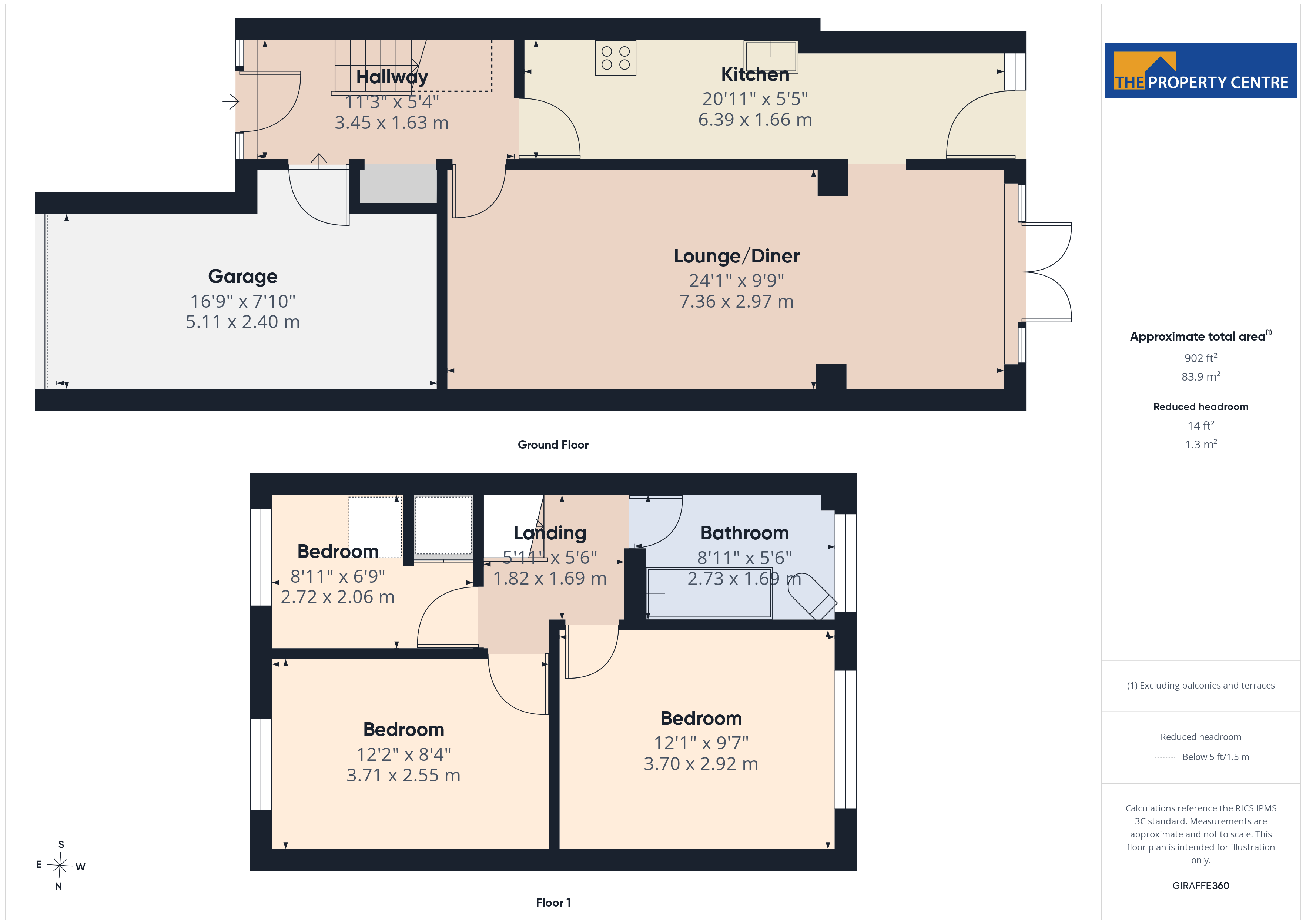 27, Compton Close, Gloucester floorplan