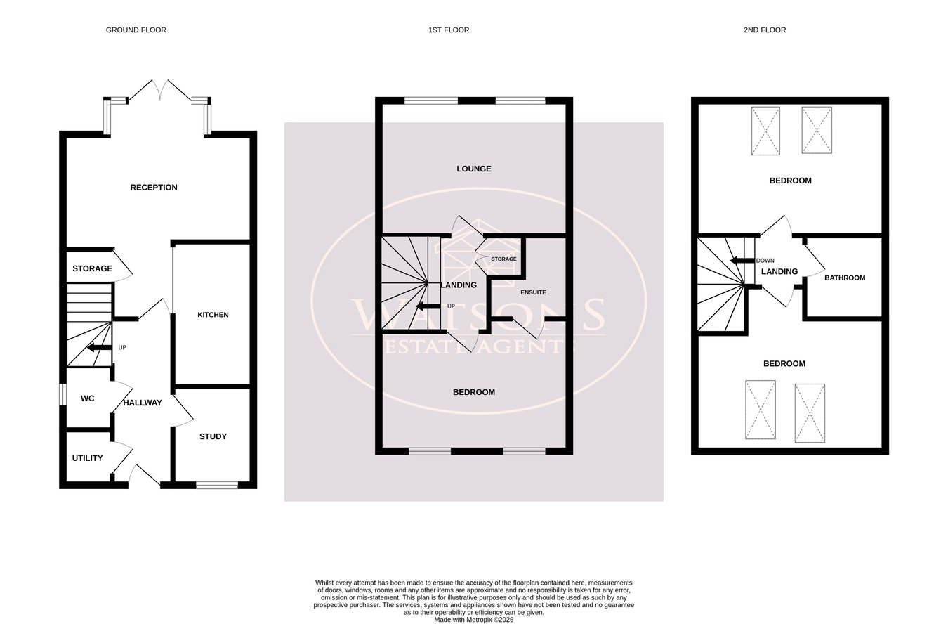 3, Canary Gardens, Nottingham floorplan
