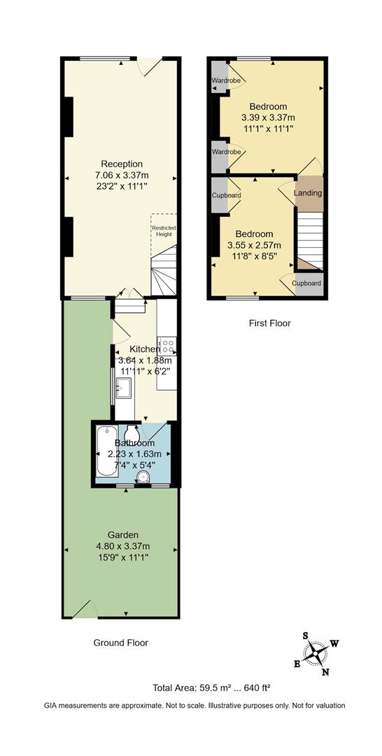 Avenue Cottages, Avenue Cottages, Mill Hill Village floorplan
