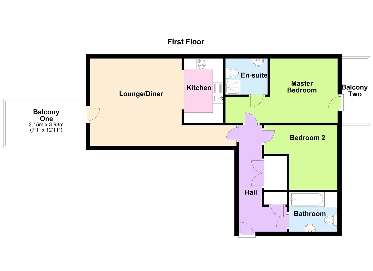 2 Bedrooms Flat for sale in Rustat Avenue, Cambridge CB1