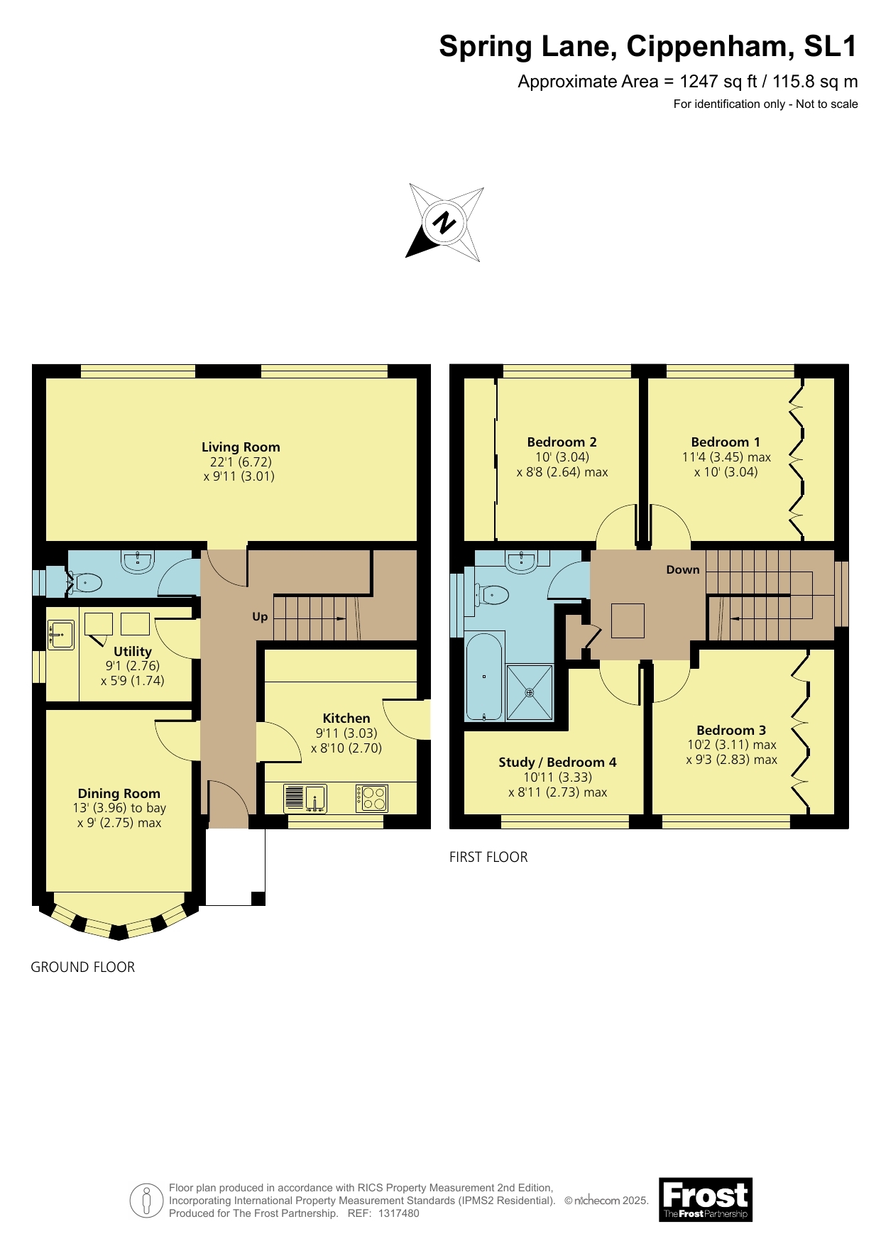 1B,, Spring Lane, Berkshire floorplan
