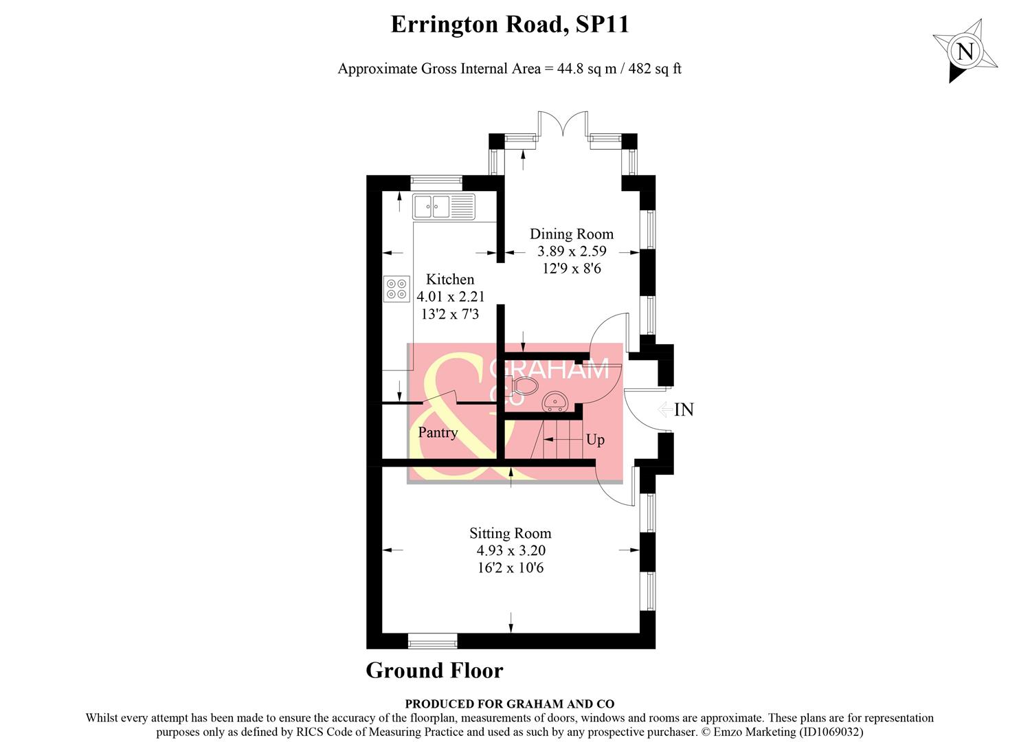 Errington Road, Picket Piece, Andover SP11, 3 bedroom end terrace house