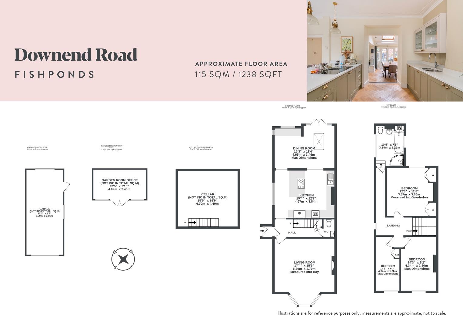 Chestnut Villa, 105, Downend Road, Bristol floorplan
