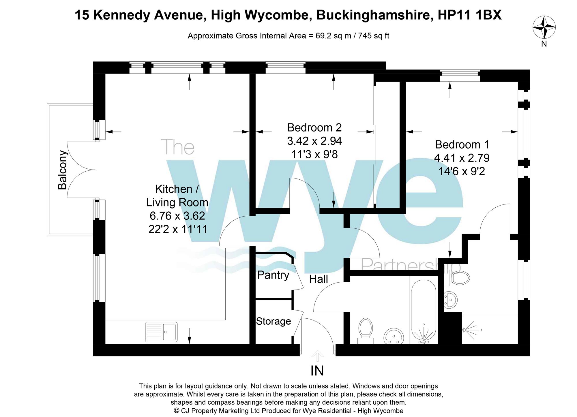 15 Kennedy Avenue, High Wycombe floorplan