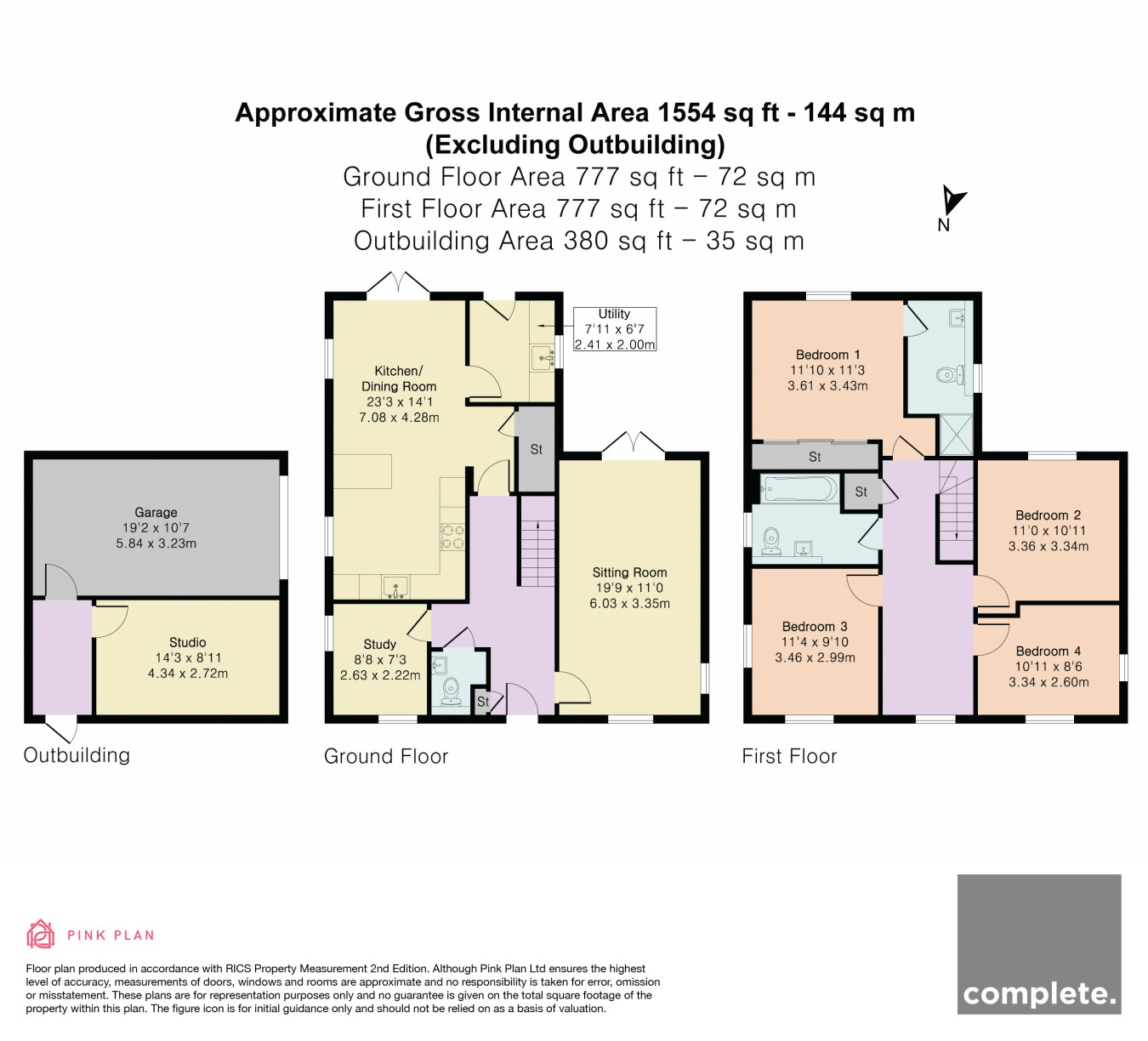 1, Marriott Way, Newton Abbot floorplan