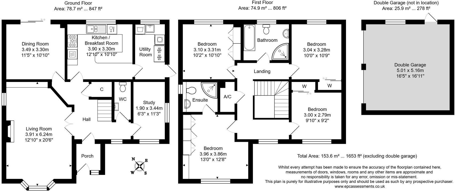 3, The Laurels, Wiltshire floorplan