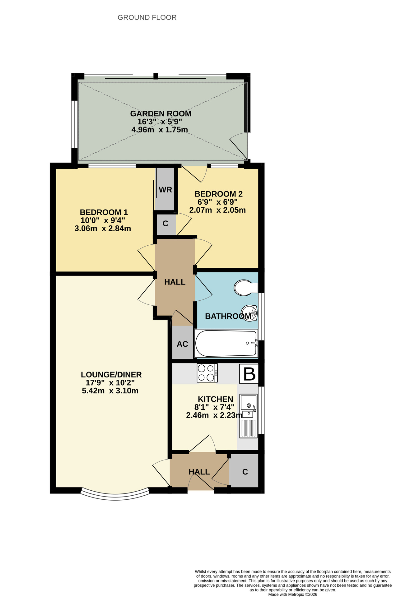 11 Westminster, Yeovil floorplan