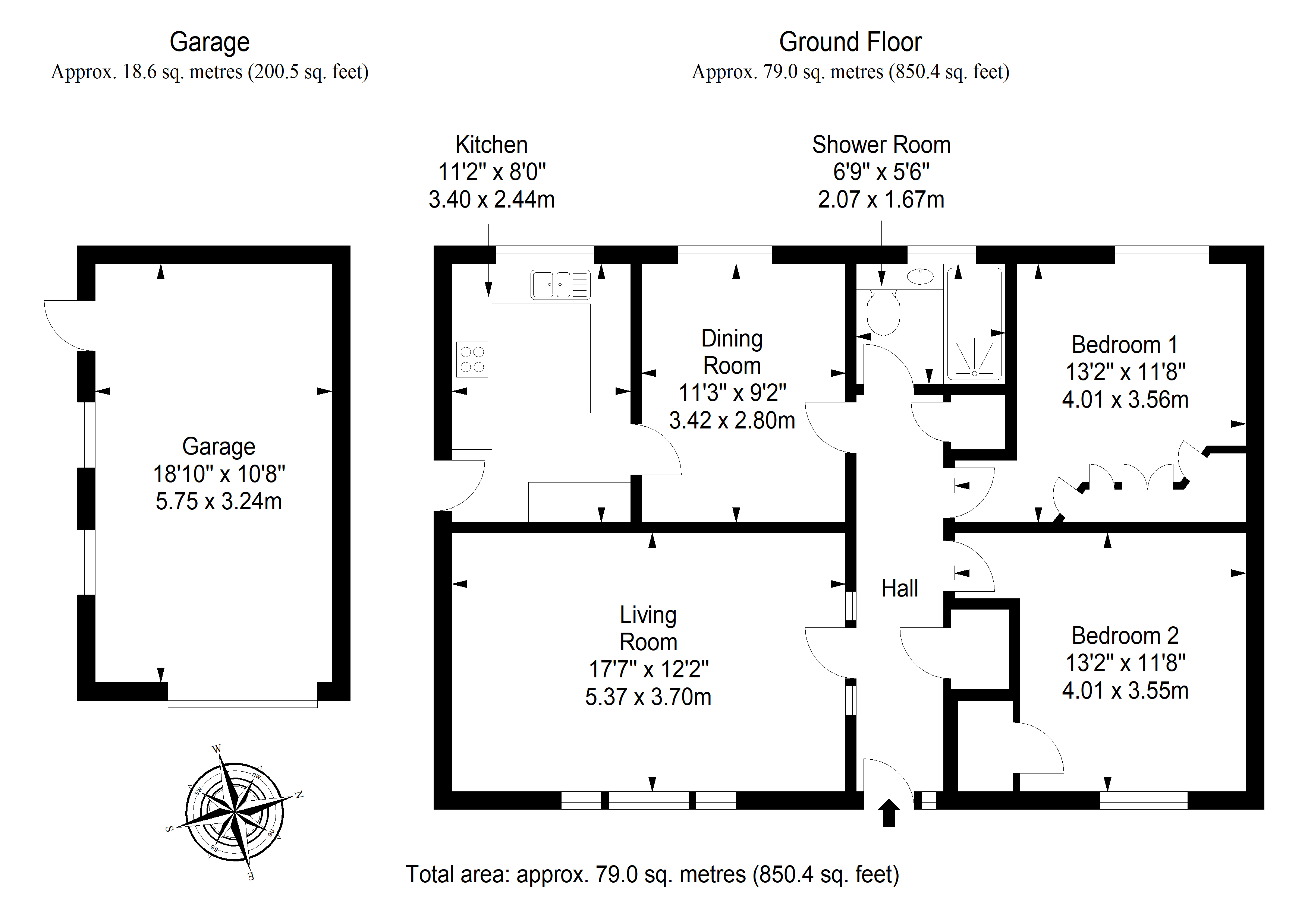 14, Loaning Crescent, Peebles floorplan