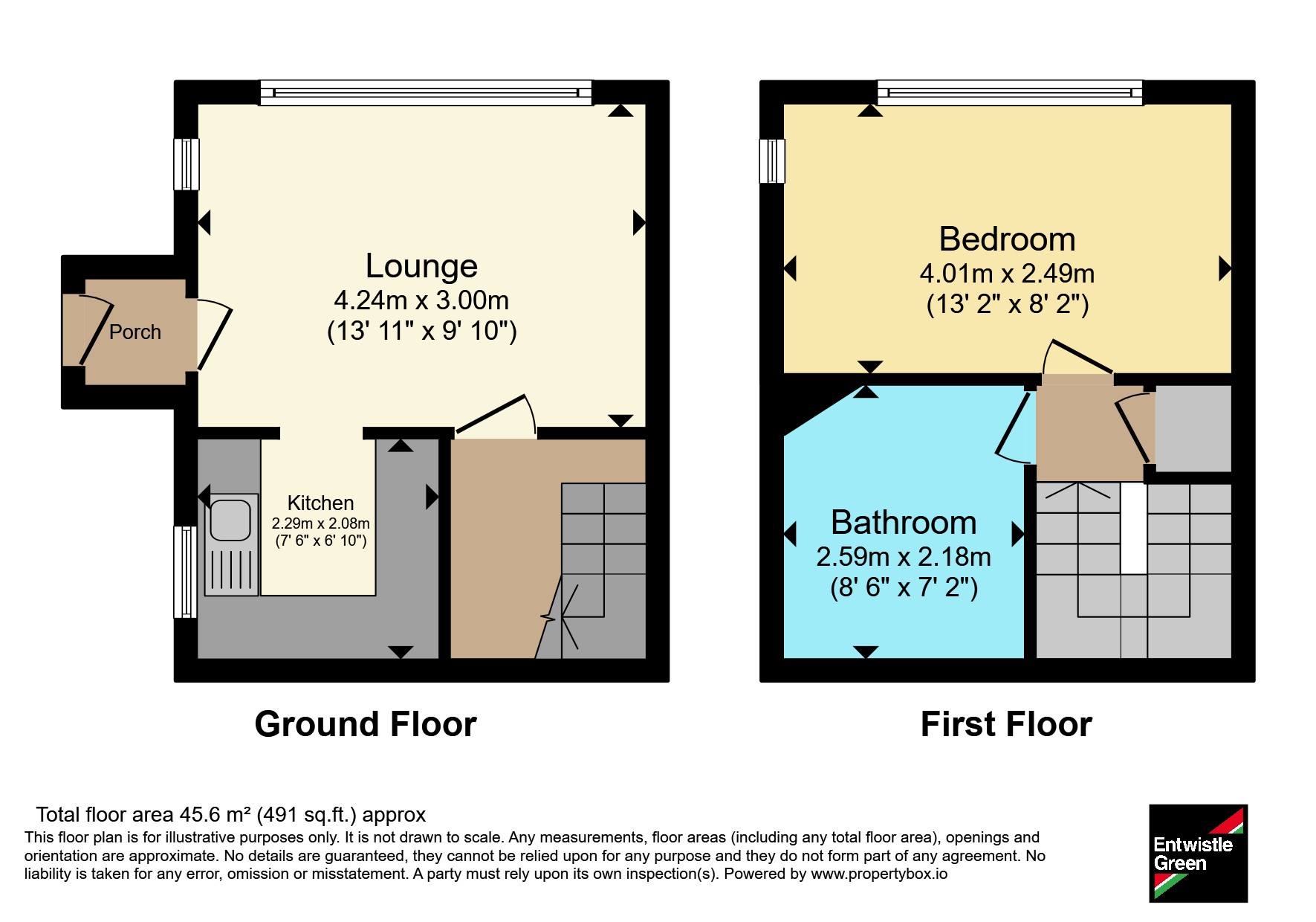 37, Snowdon Close, Lancashire floorplan