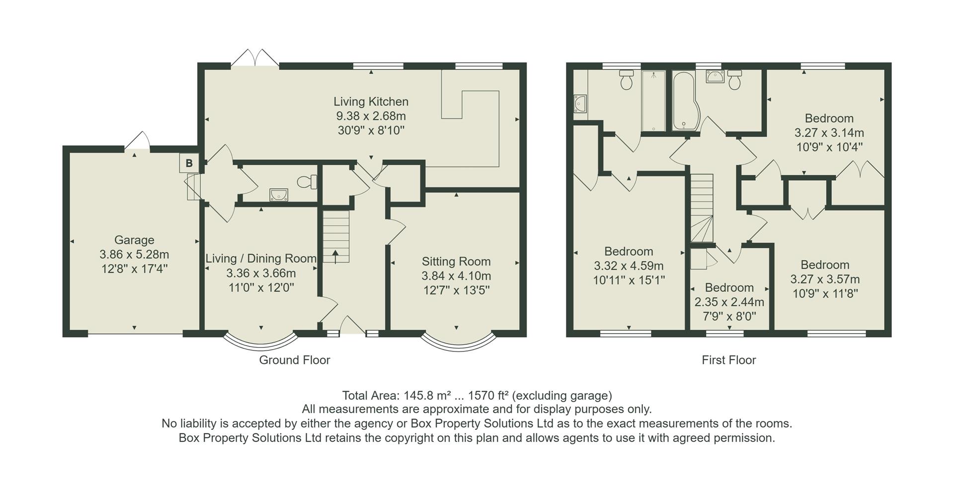 23, St. Peters Court, Addingham floorplan
